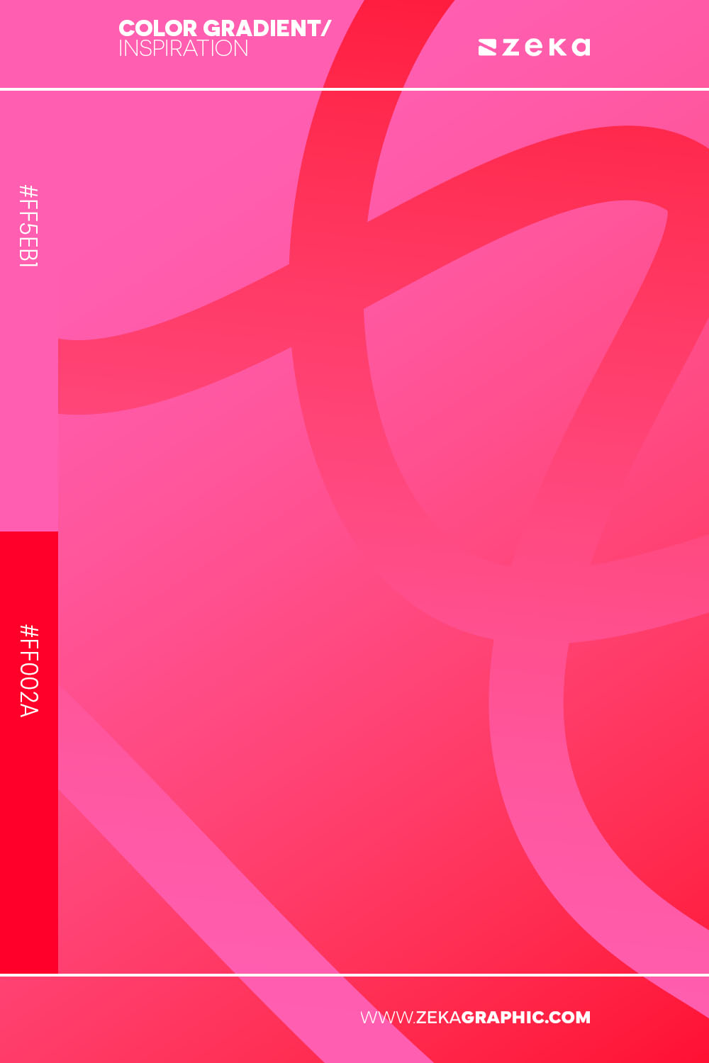 Color Gradient Inspiration 15 ff5eb1 ff002a