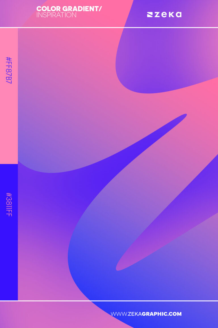 30 Creative Color Gradient Ideas for 2025 - Zeka Design