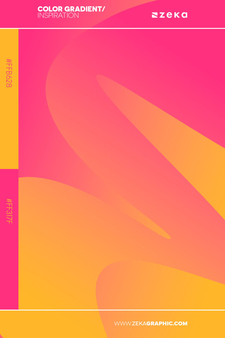30 Creative Color Gradient Ideas for 2025 - Zeka Design