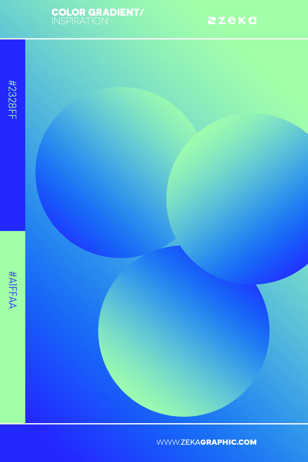 Color Gradient Inspiration 2 2328ff a1ffaa