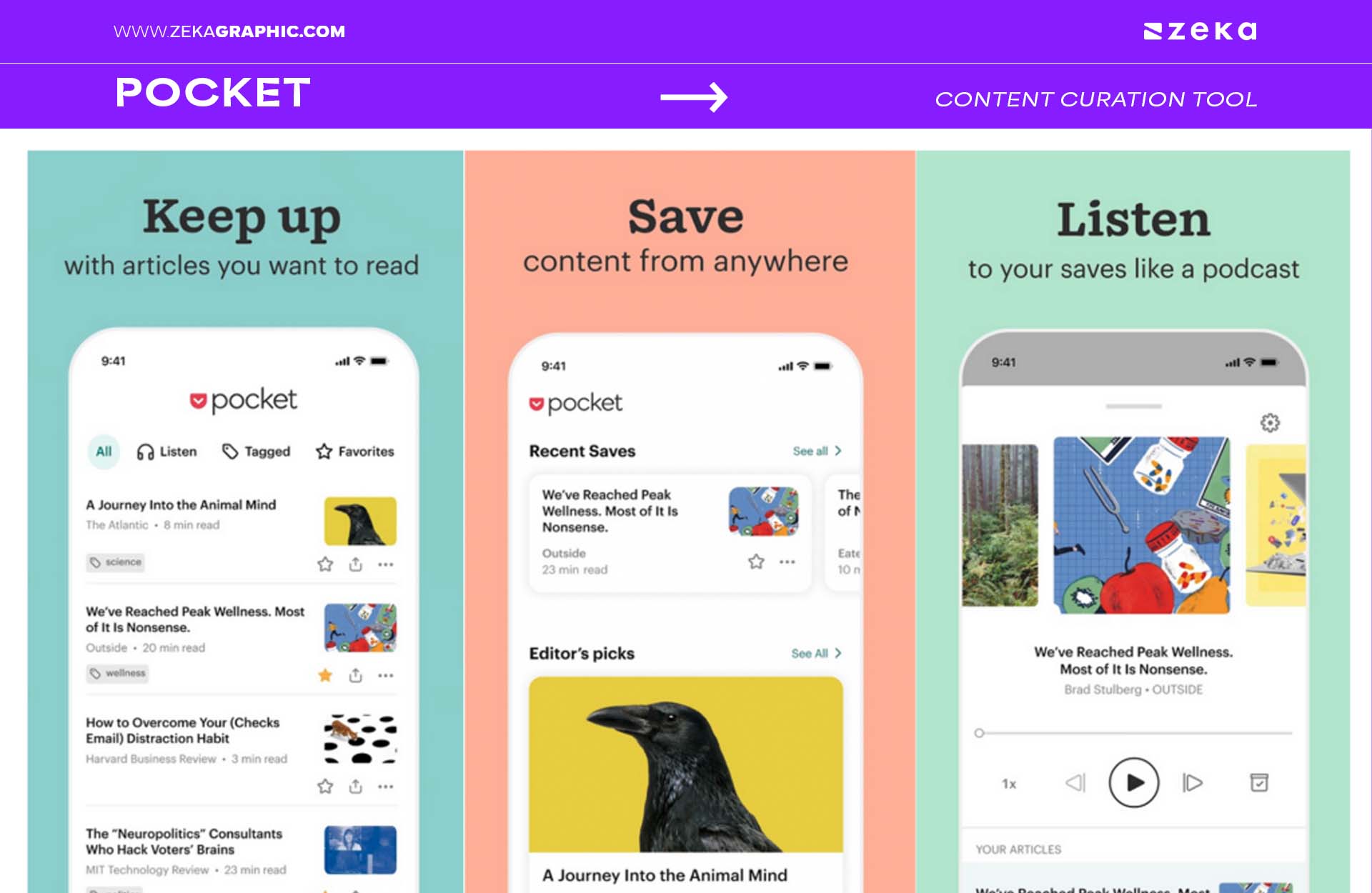 Pocket (Read-It-Later and Content Curation Tool)