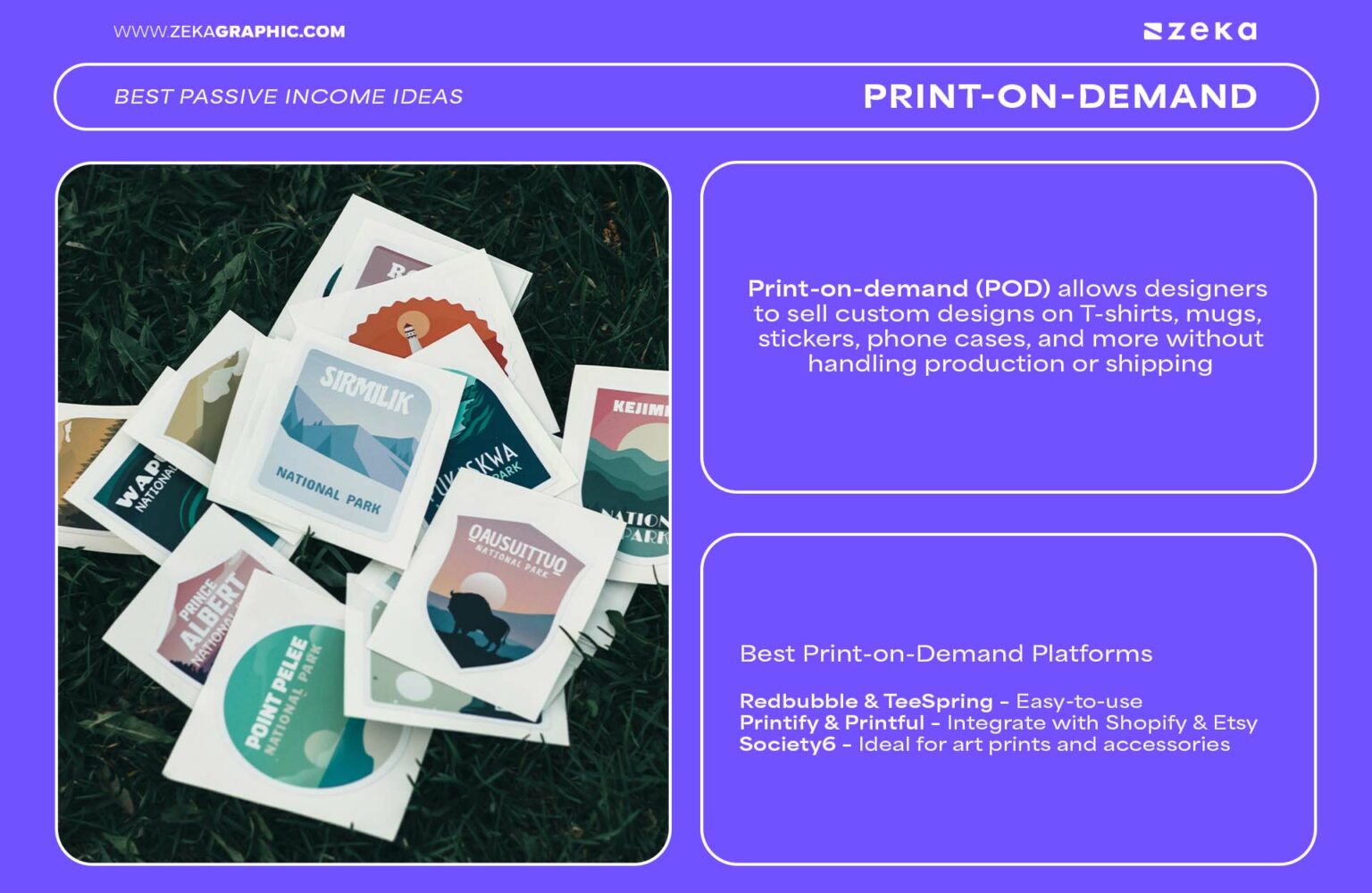 Creative Income Sources 10 Best Passive Income Ideas for Graphic Designers - Zeka Design