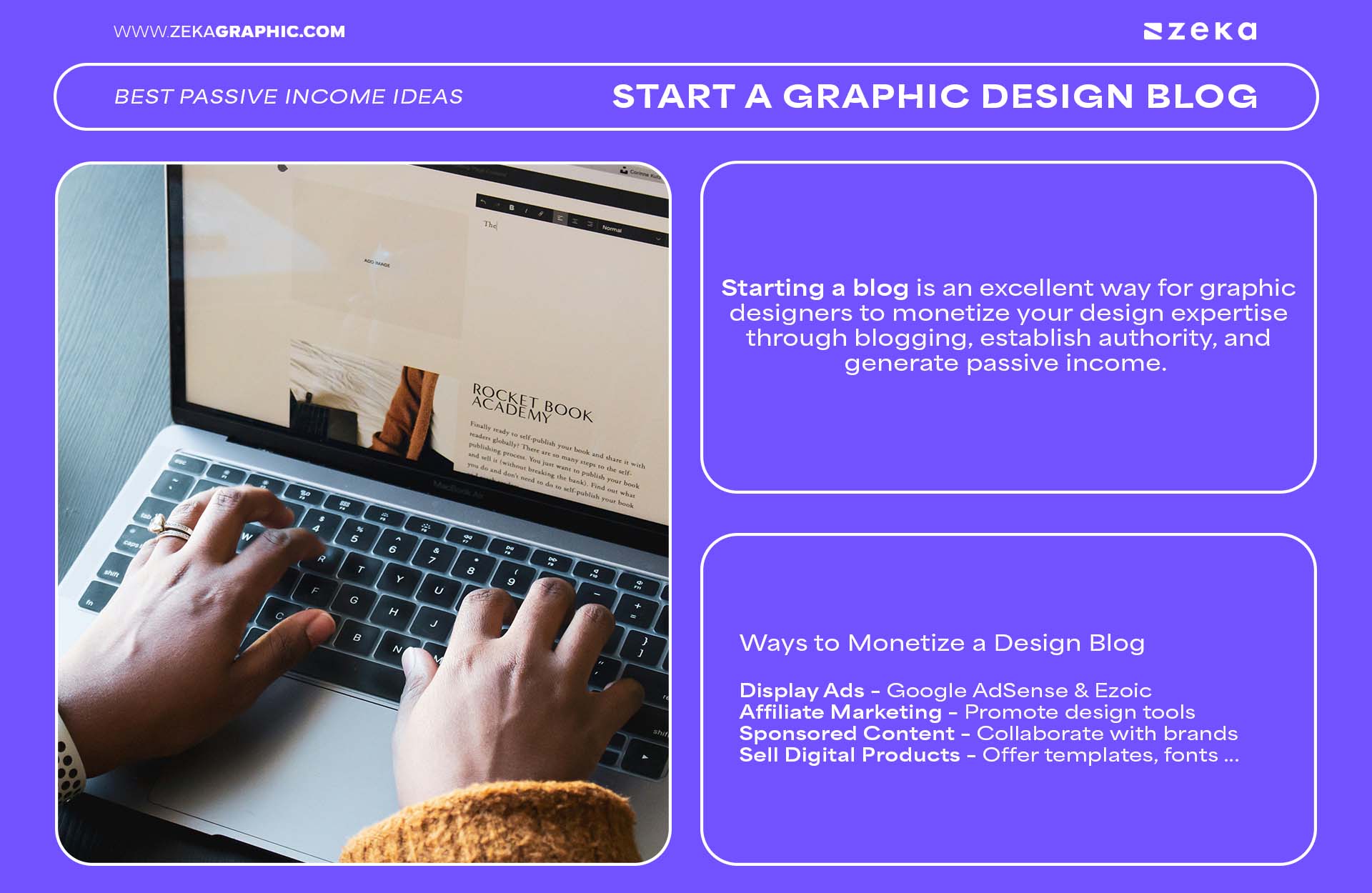 Best Passive Income Ideas for Graphic Designers Start a Graphic Design Blog
