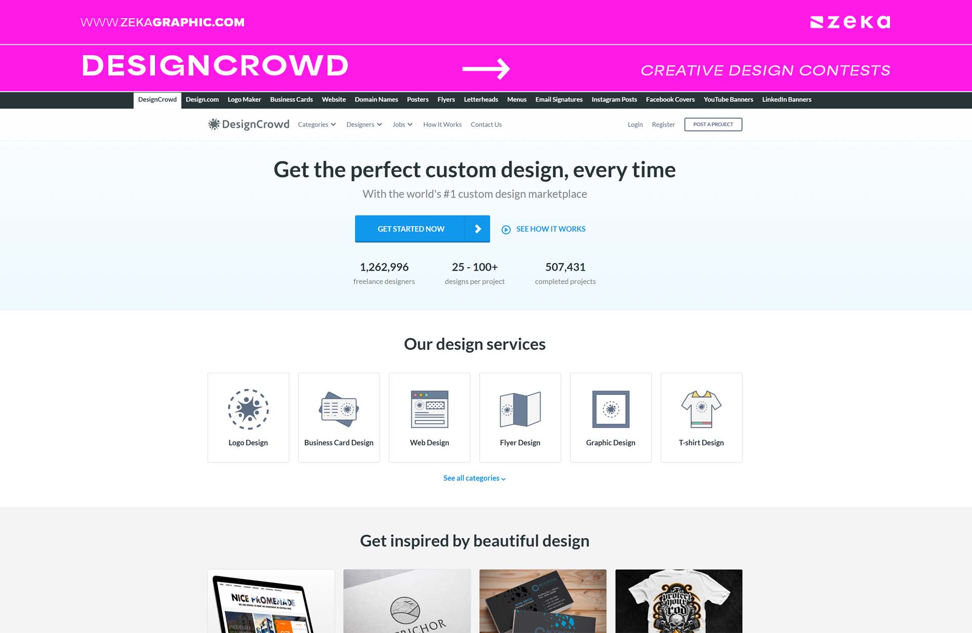 DesignCrowd Creative Design Contests