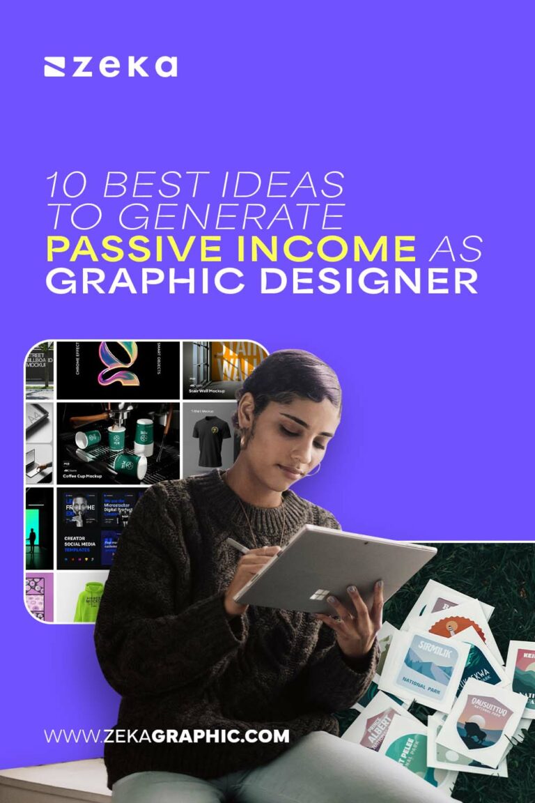 10 Best Passive Income Ideas for Graphic Designers - Zeka Design