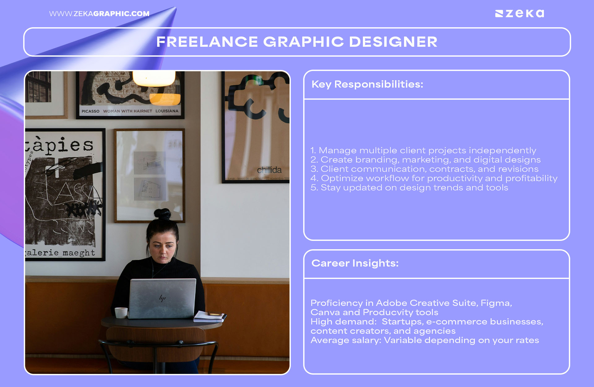 in-demand design jobs Freelance Graphic Designer