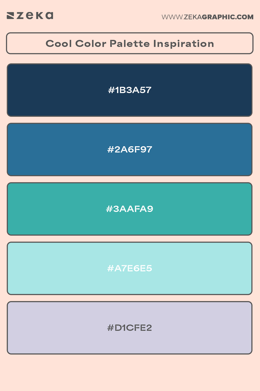 Cool Color Palette Inspiration