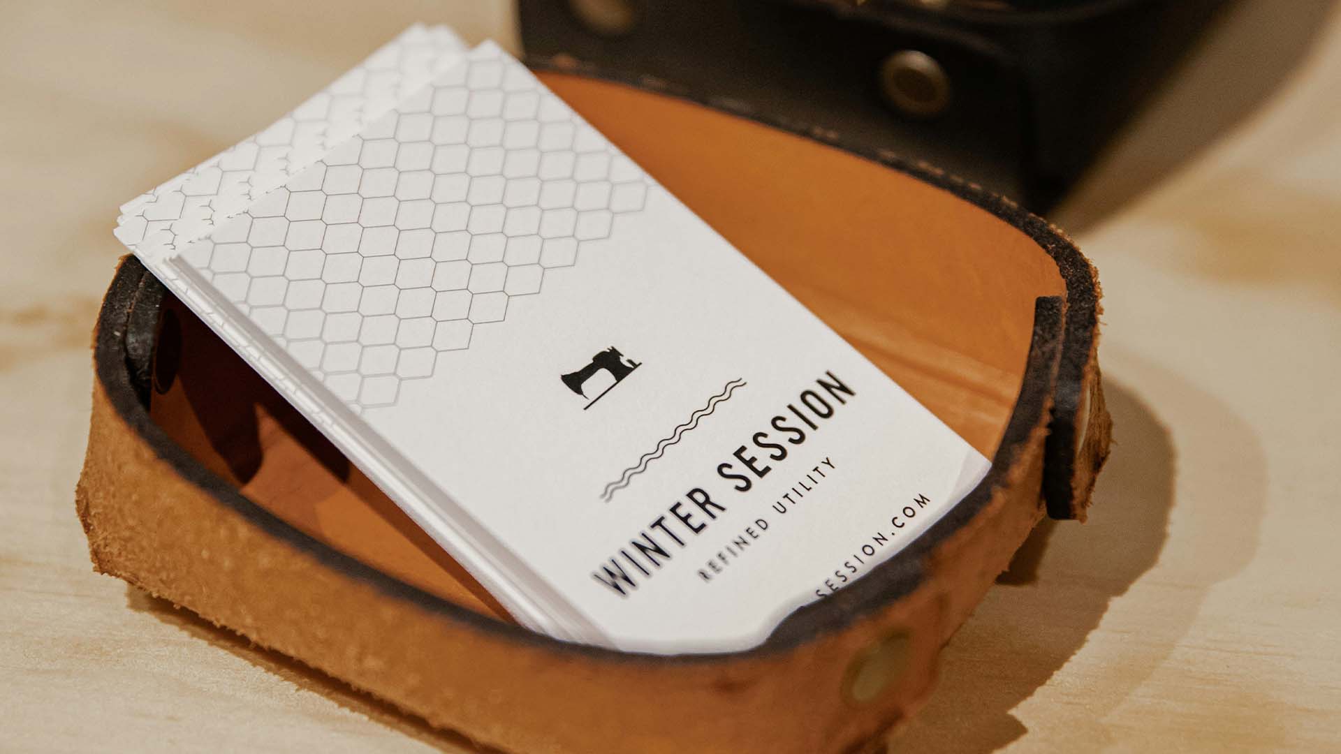 Hand out business cards