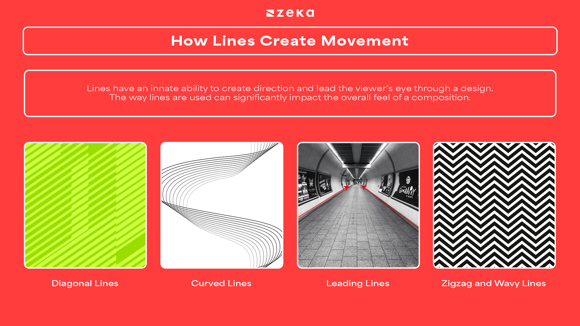 How Lines Create Movement in graphic design