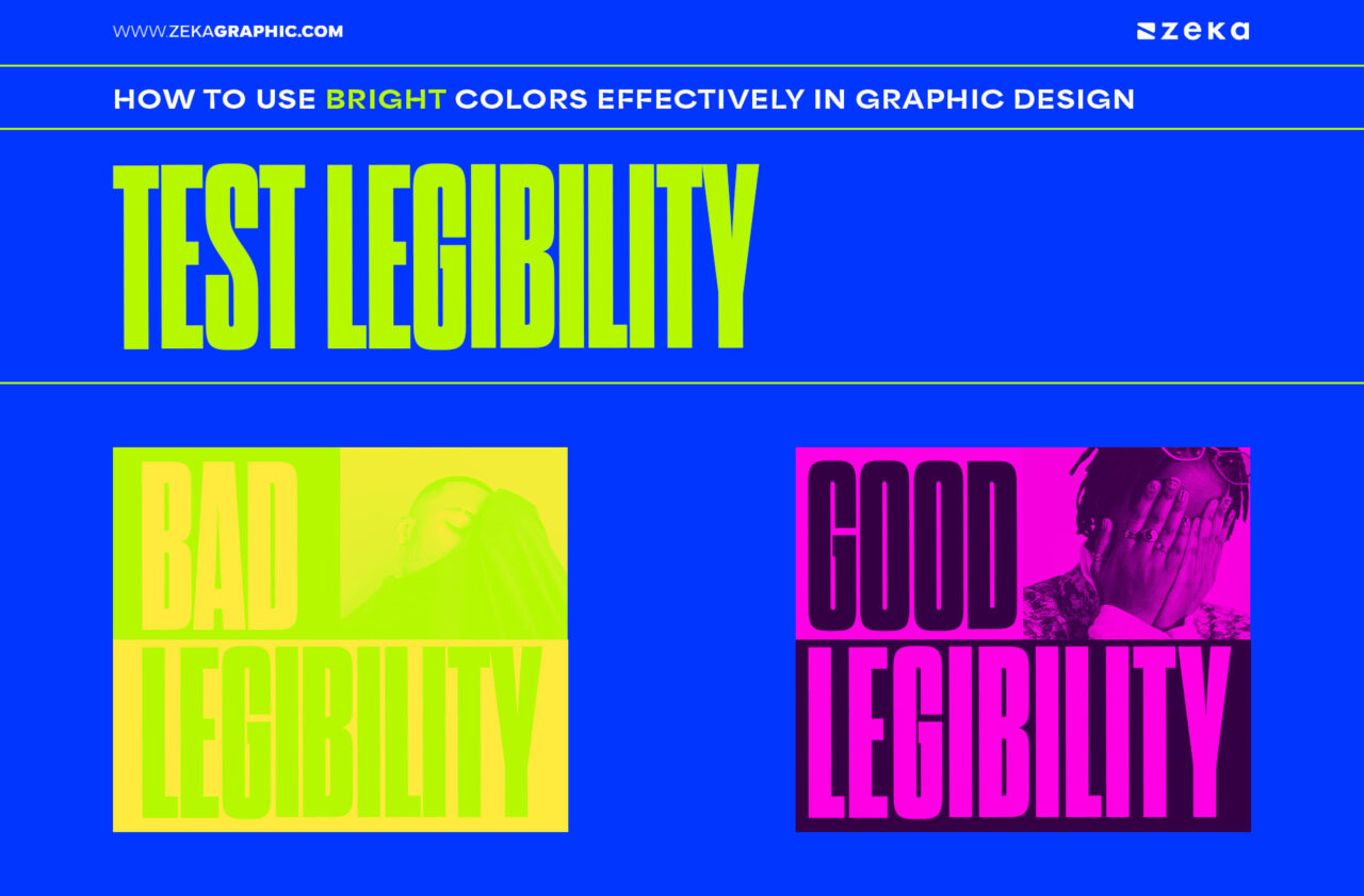 How To Use Bright and Vibrant Colors in Graphic Design - Zeka Design