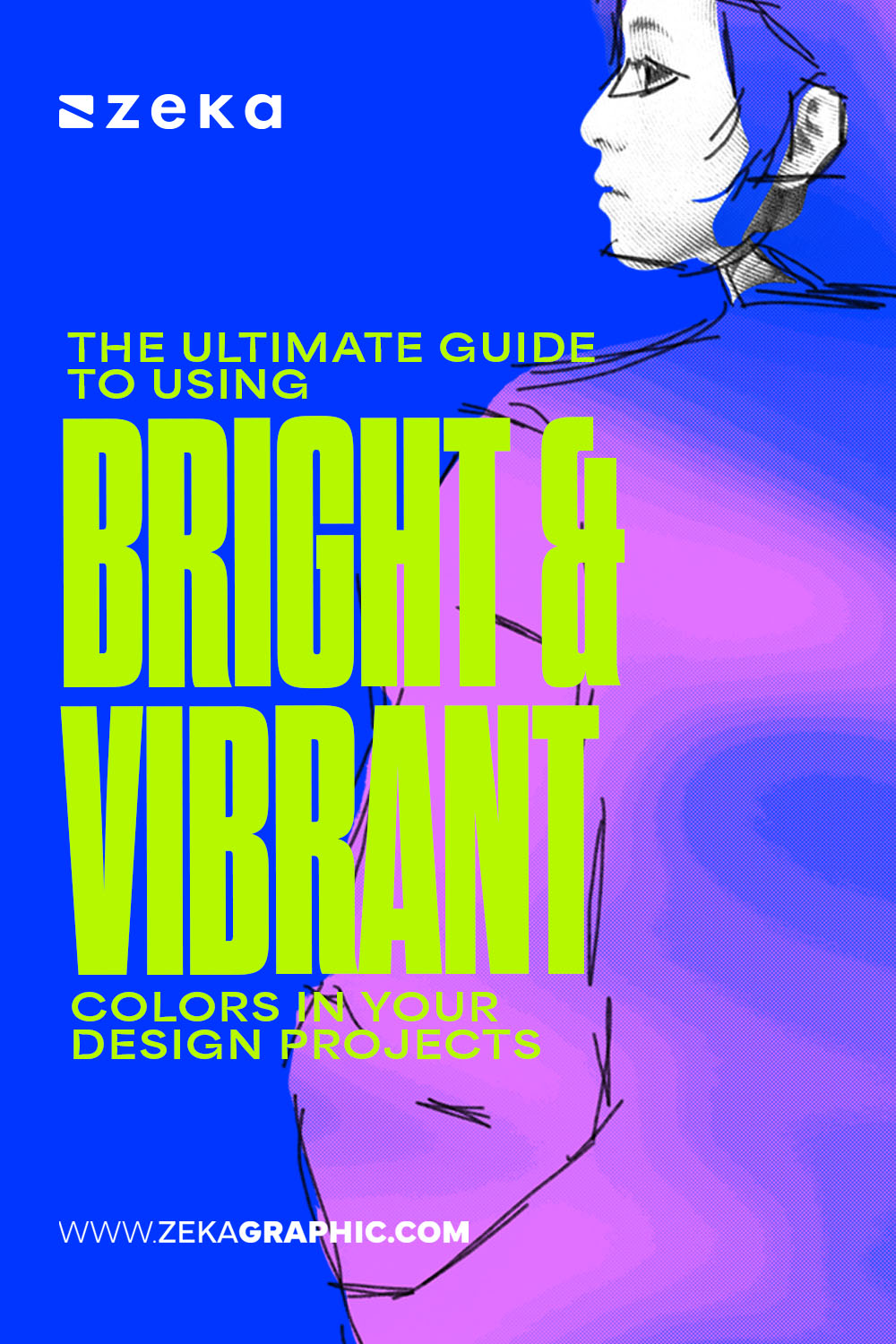 How to use Bright and Vibrant Colors in Graphic Design