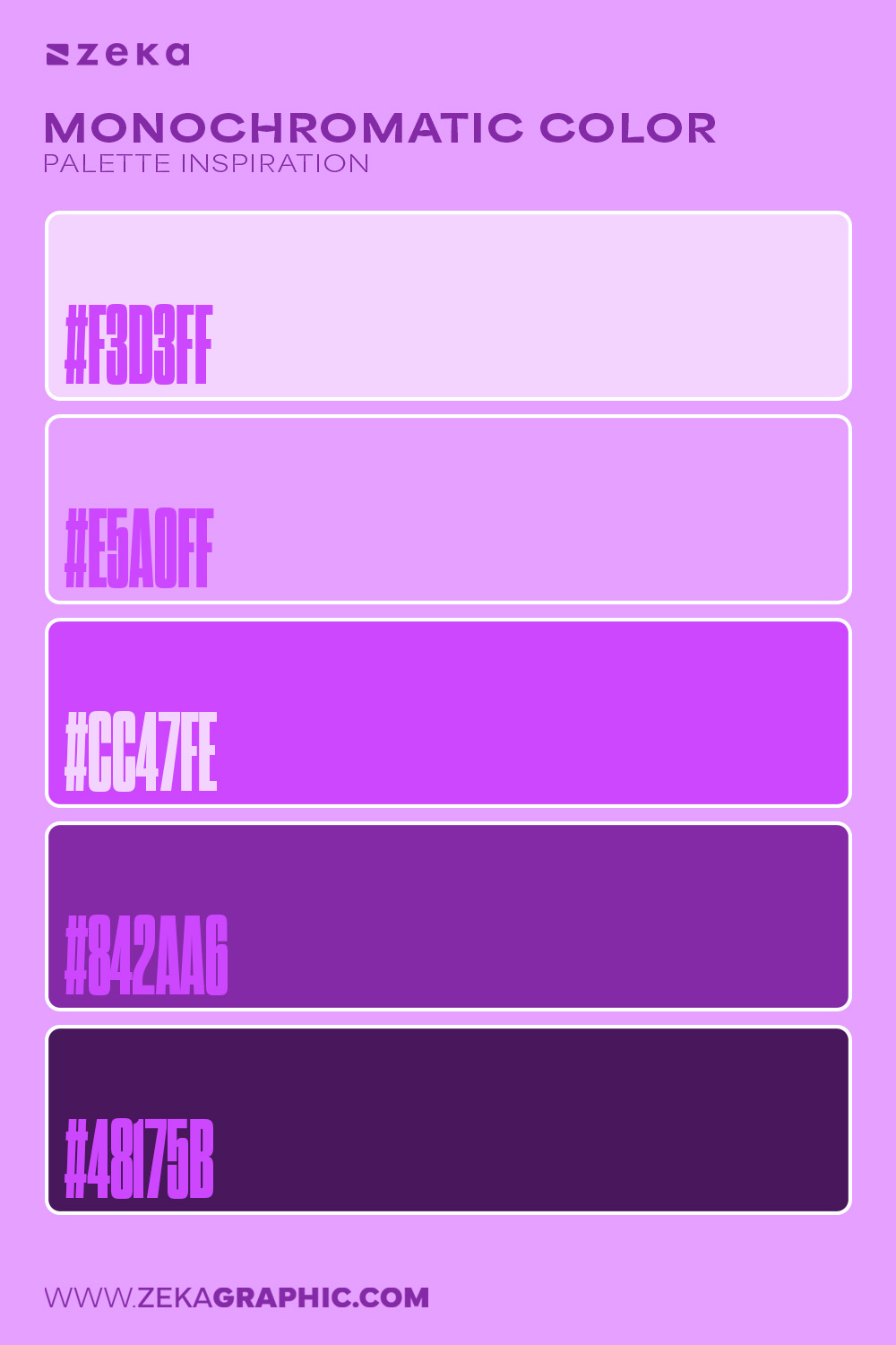 Monochromatic Color Palette Inspiration 5