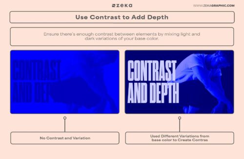 Monochromatic Colors in Graphic Design (Ultimate Guide) - Zeka Design