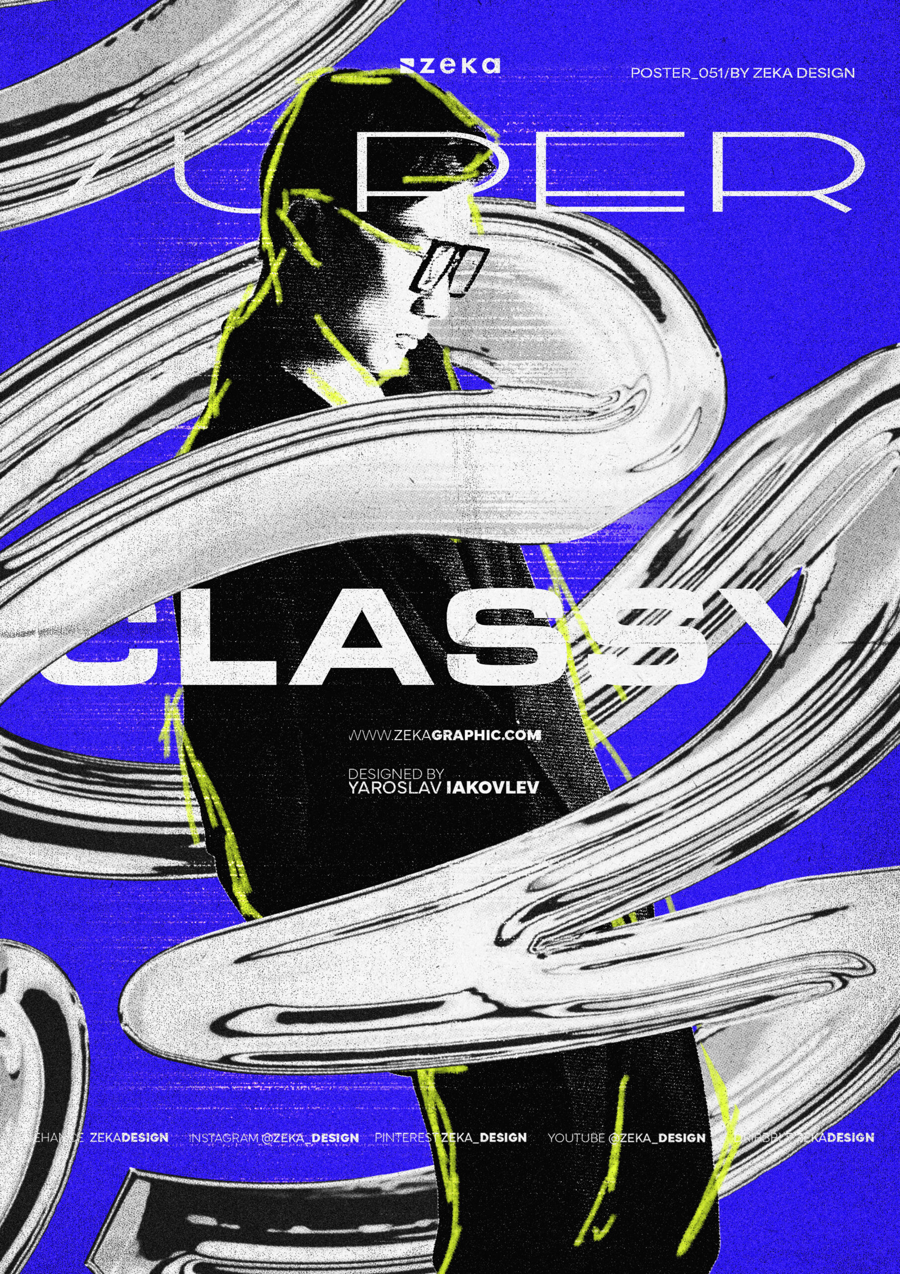 Graphic Design Poster Design Surrealism Collage Inspiraiton by Zeka Design