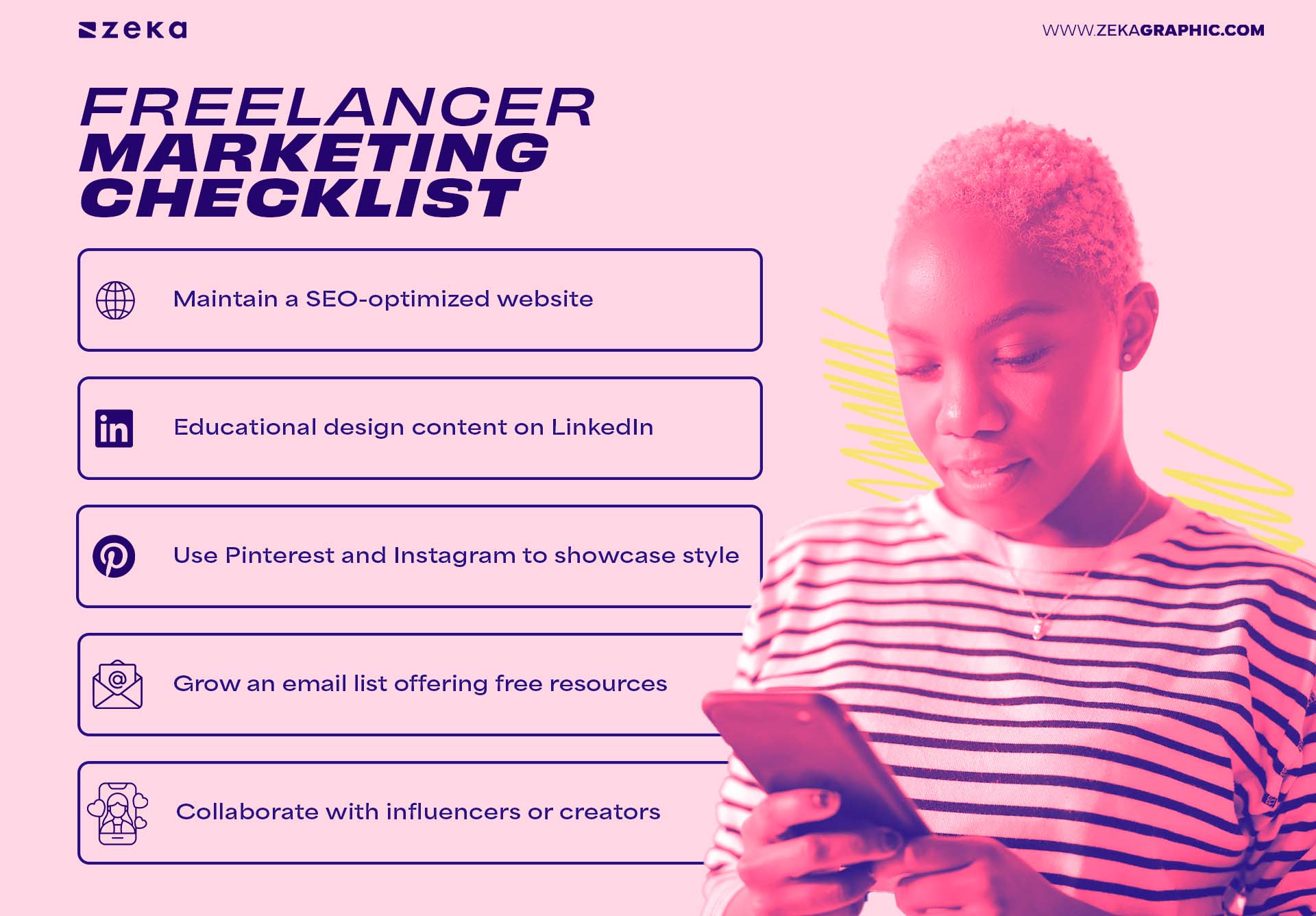 Freelancer marketing Checklist