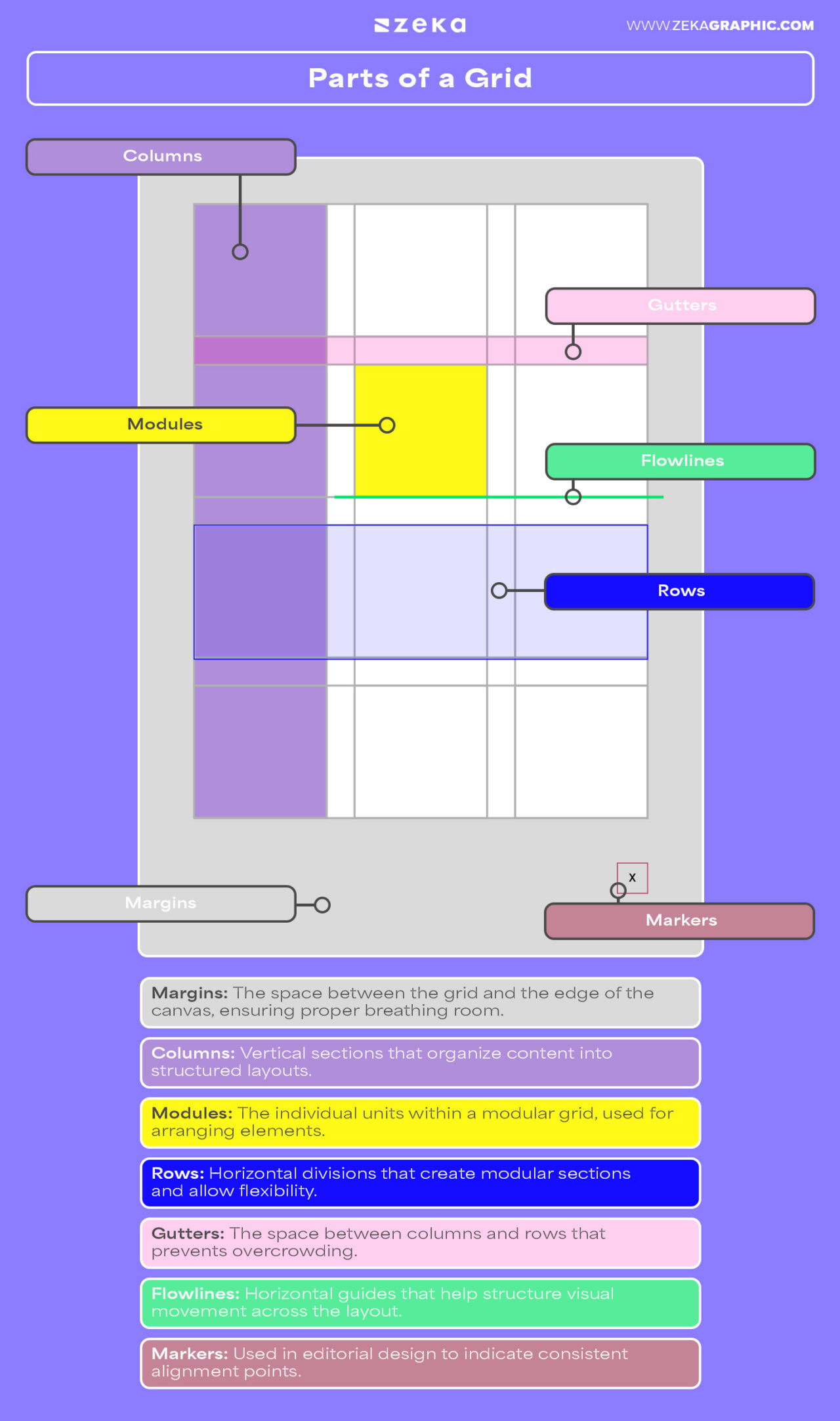 Grids in Graphic Design (Ultimate Guide) - Zeka Design