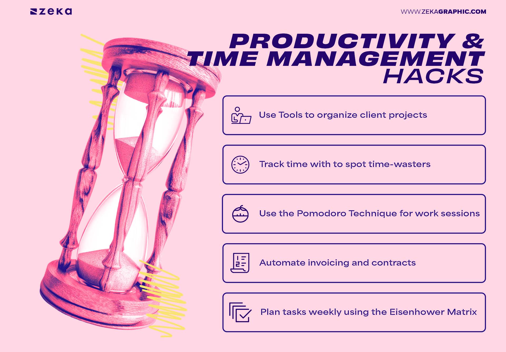 Productivity & Time Management Hacks for Freelancers