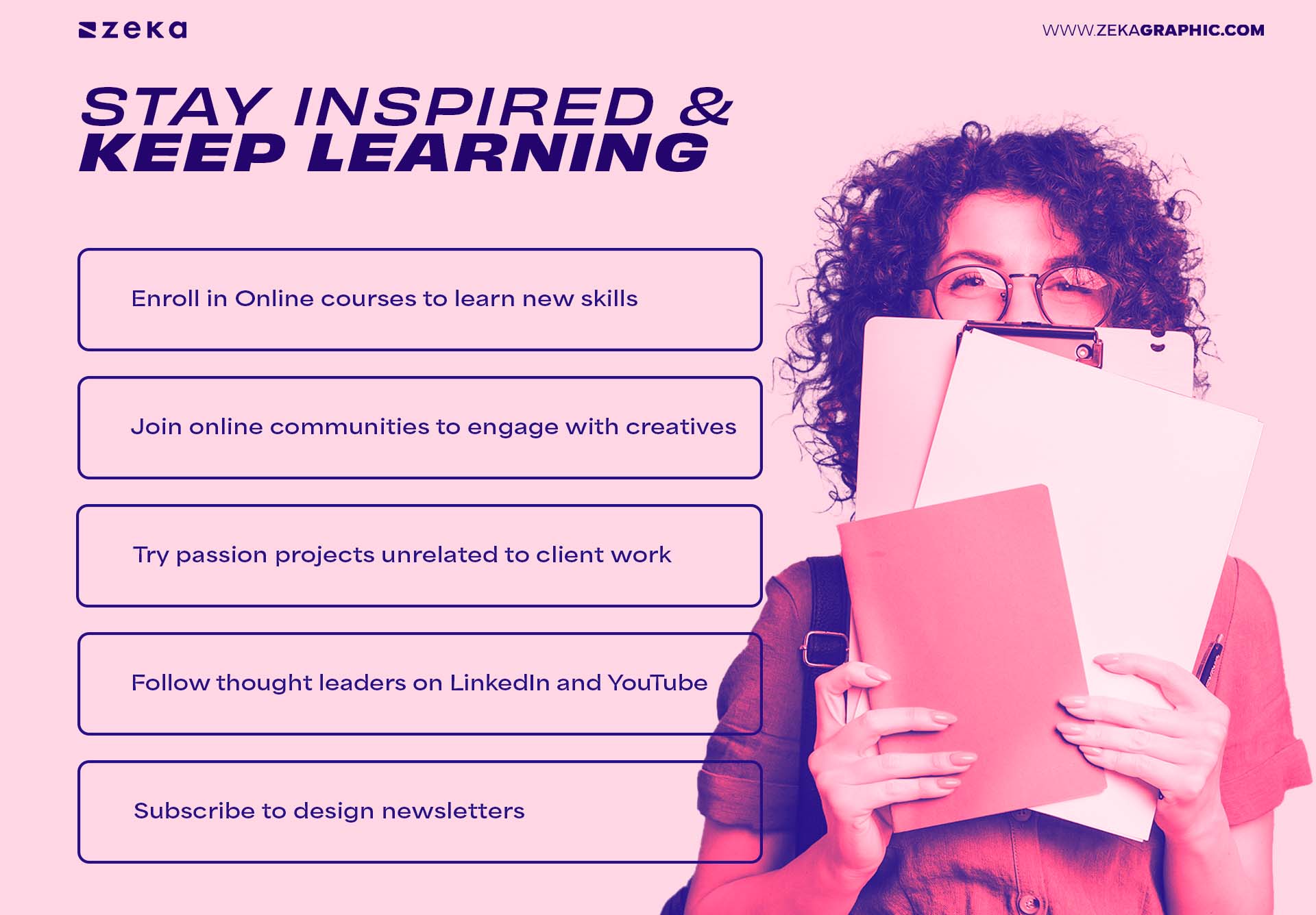 Stay Inspired & Keep Learning