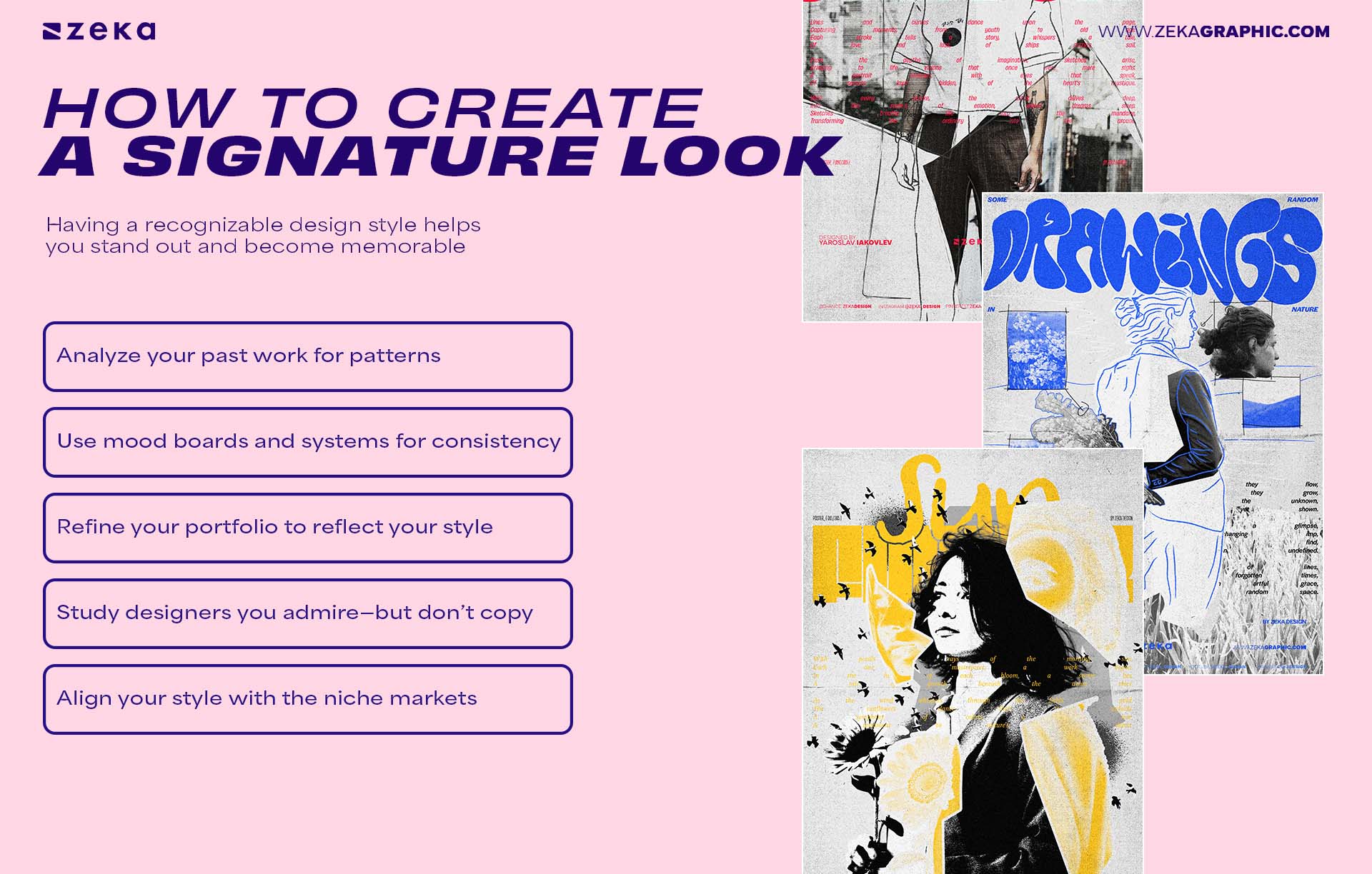 Style & Visual Consistency Creating a Signature Look
