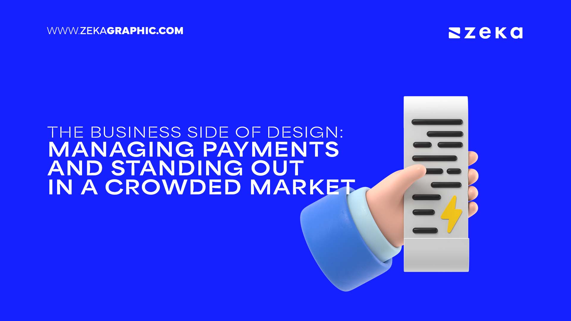 The Business Side Of Design Managing Payments And Standing Out In A Crowded Market