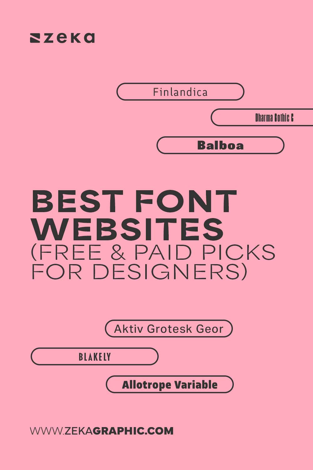 Where to find Fonts for Graphic Desginers