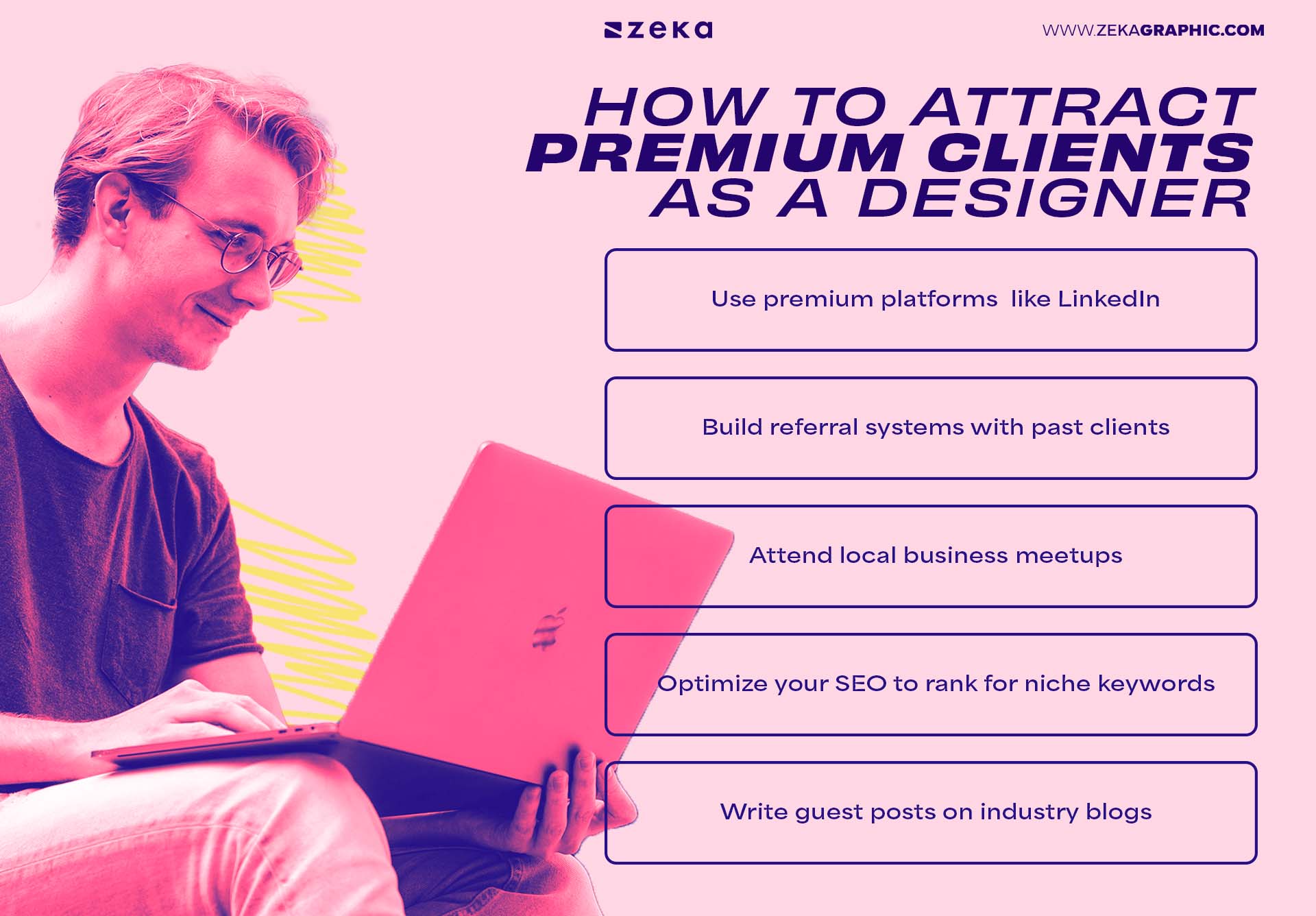 how to attract premium clients as a designer