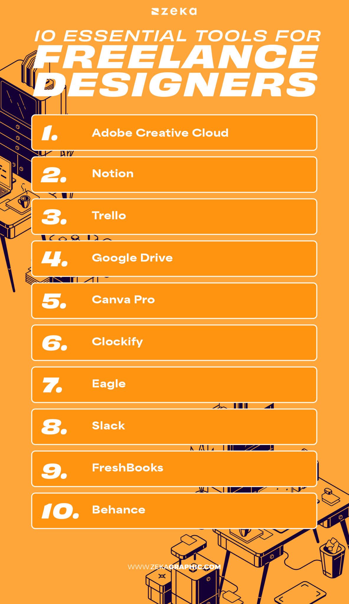 10 Tools Every Freelance Graphic Designer Needs - Zeka Design