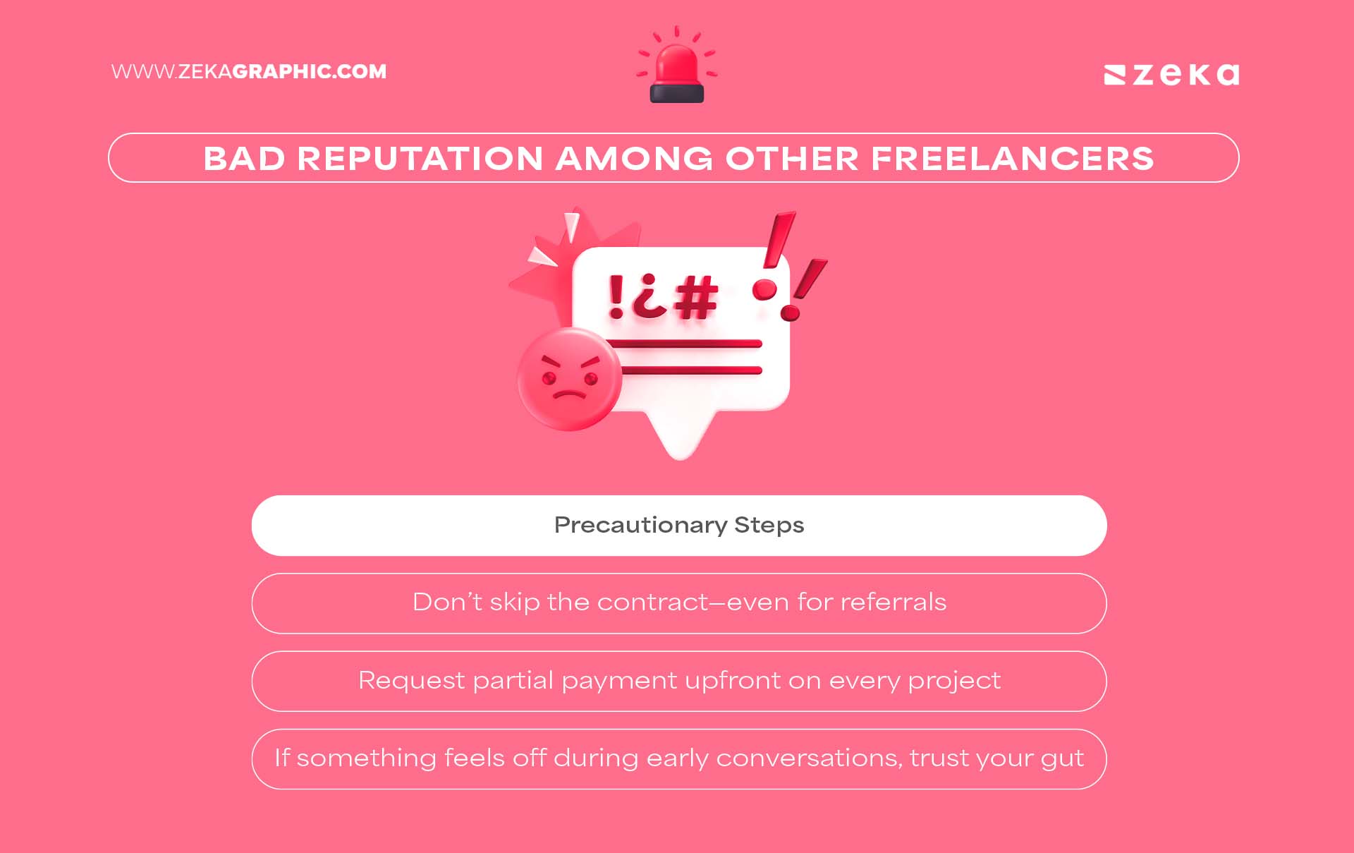 Bad Reputation Among Other Freelancers