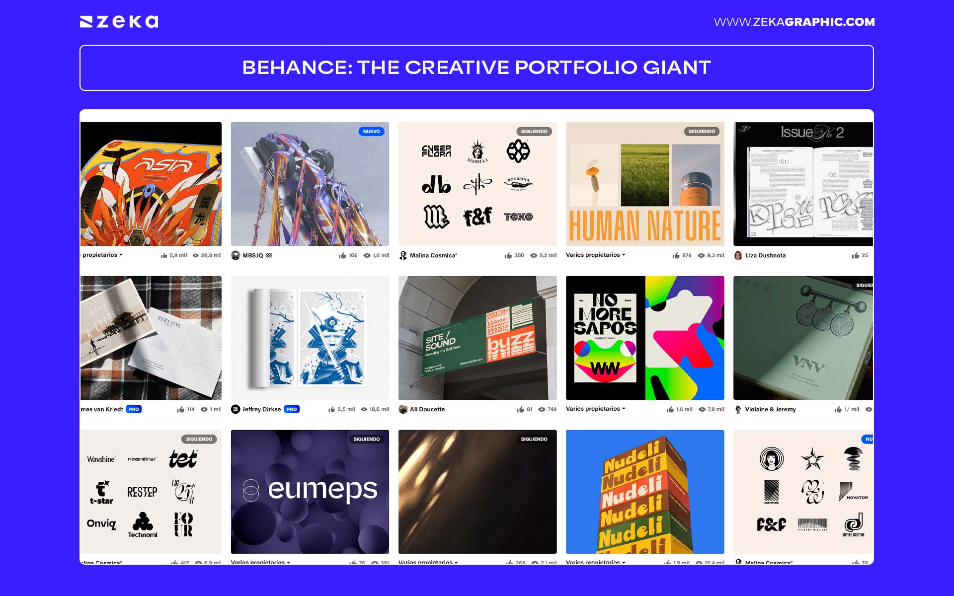 Behance The Creative Portfolio Giant