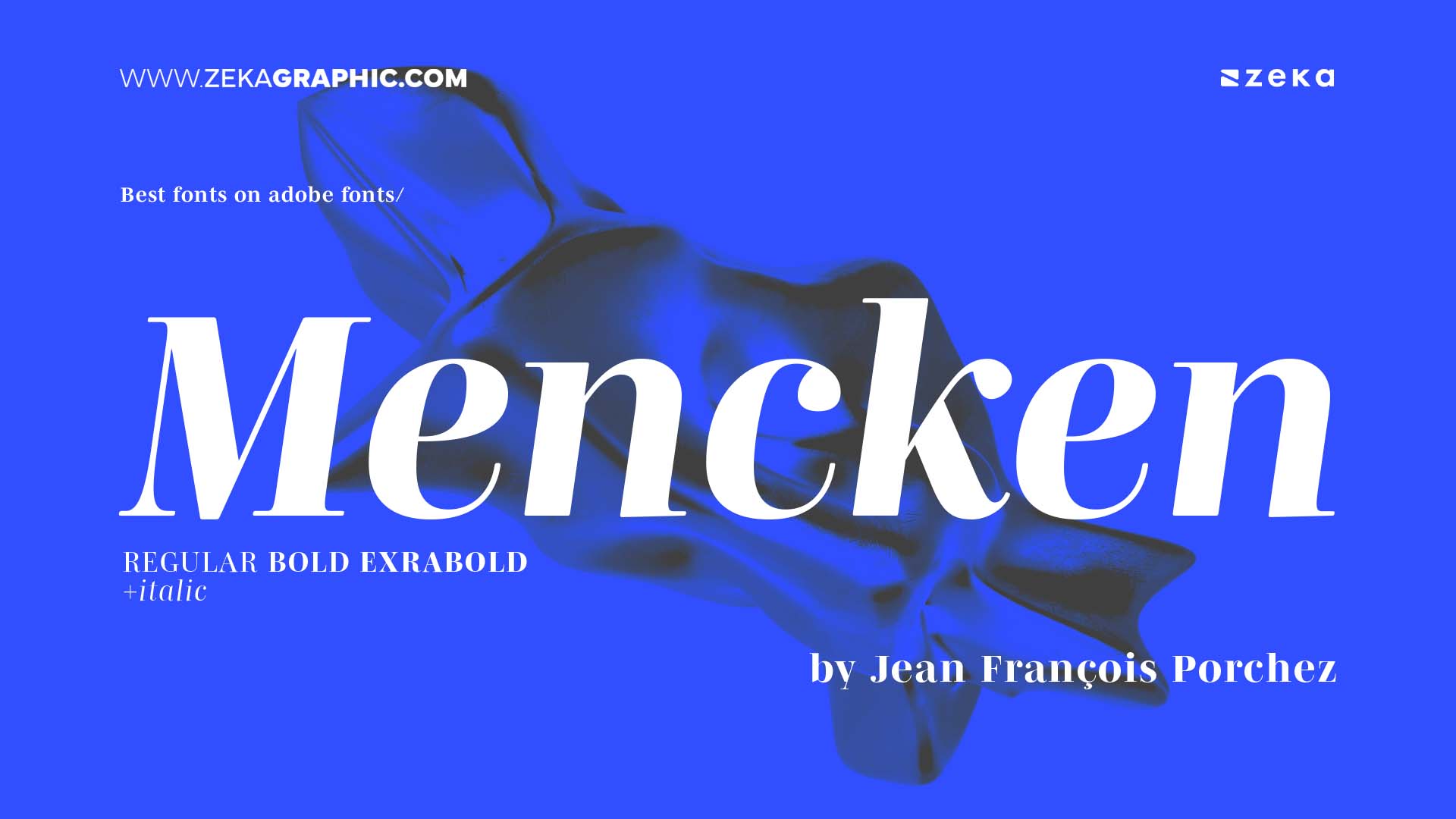 Best Adobe Fonts Mencken