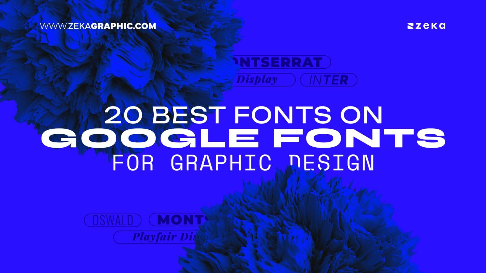 Google Type Design 20 Best Google Fonts for Graphic Design - Zeka Design