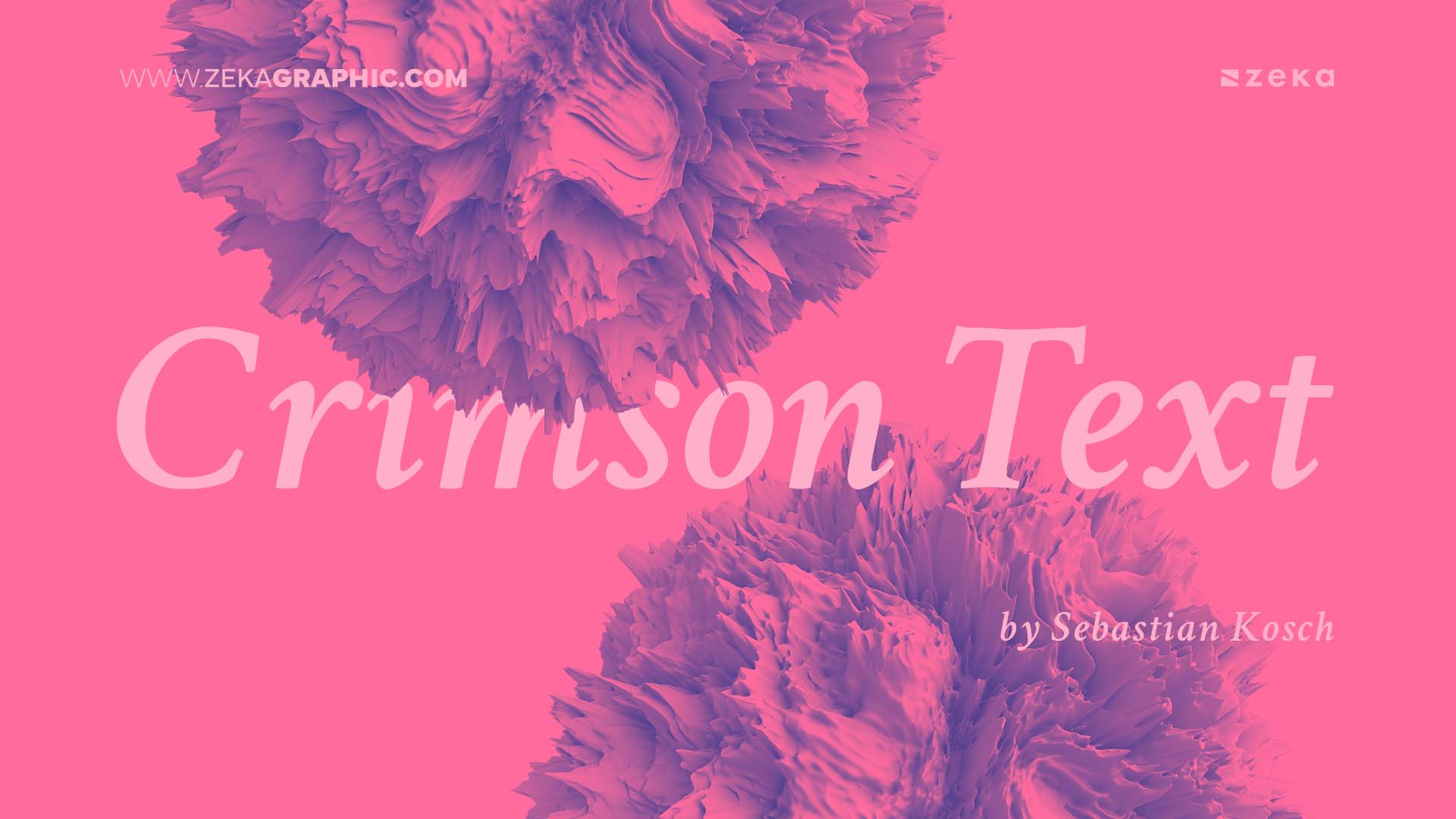 Best Google Fonts for Graphic Design Crimson Text
