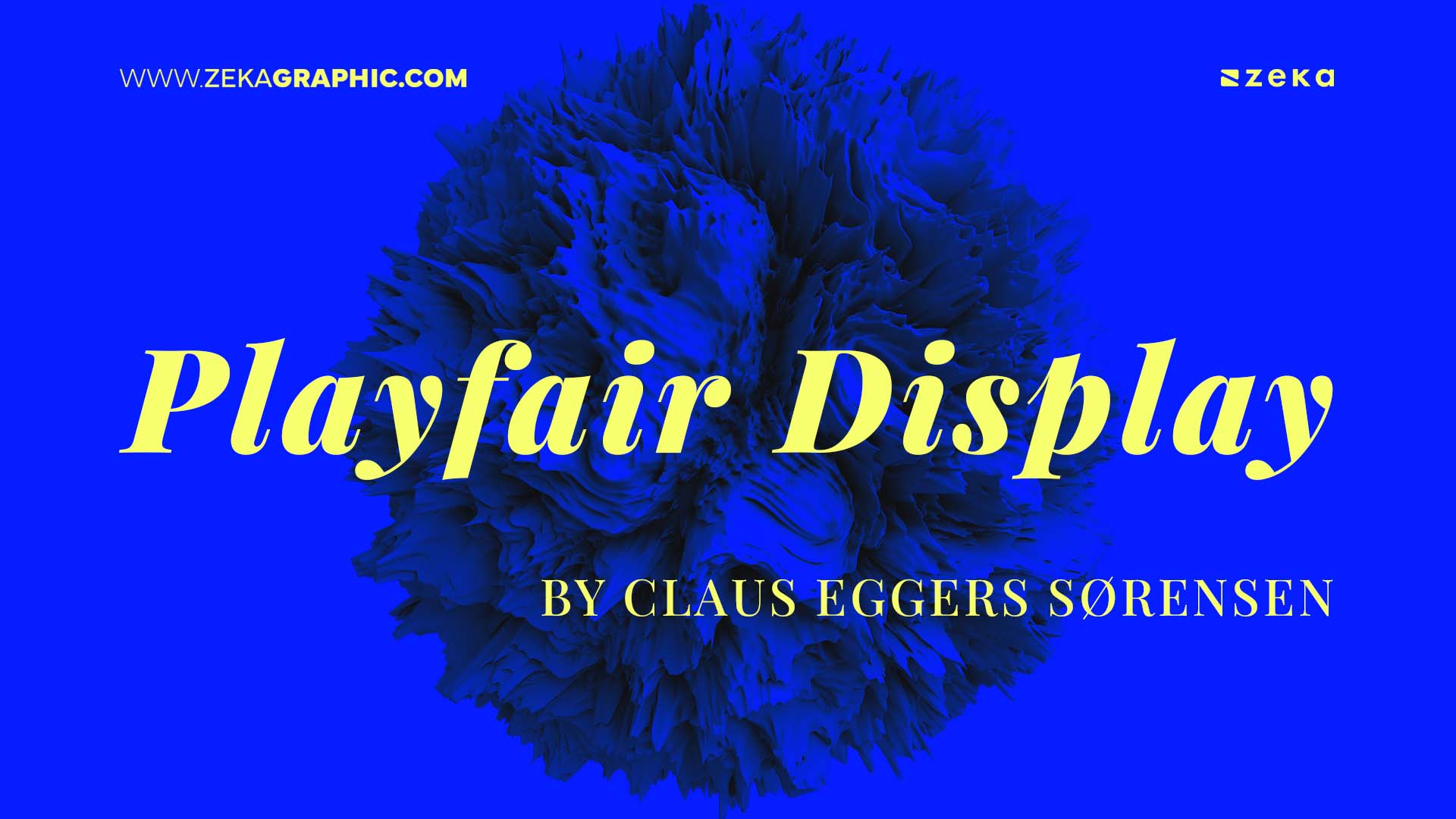 Best Google Fonts for Graphic Design Playfair Display