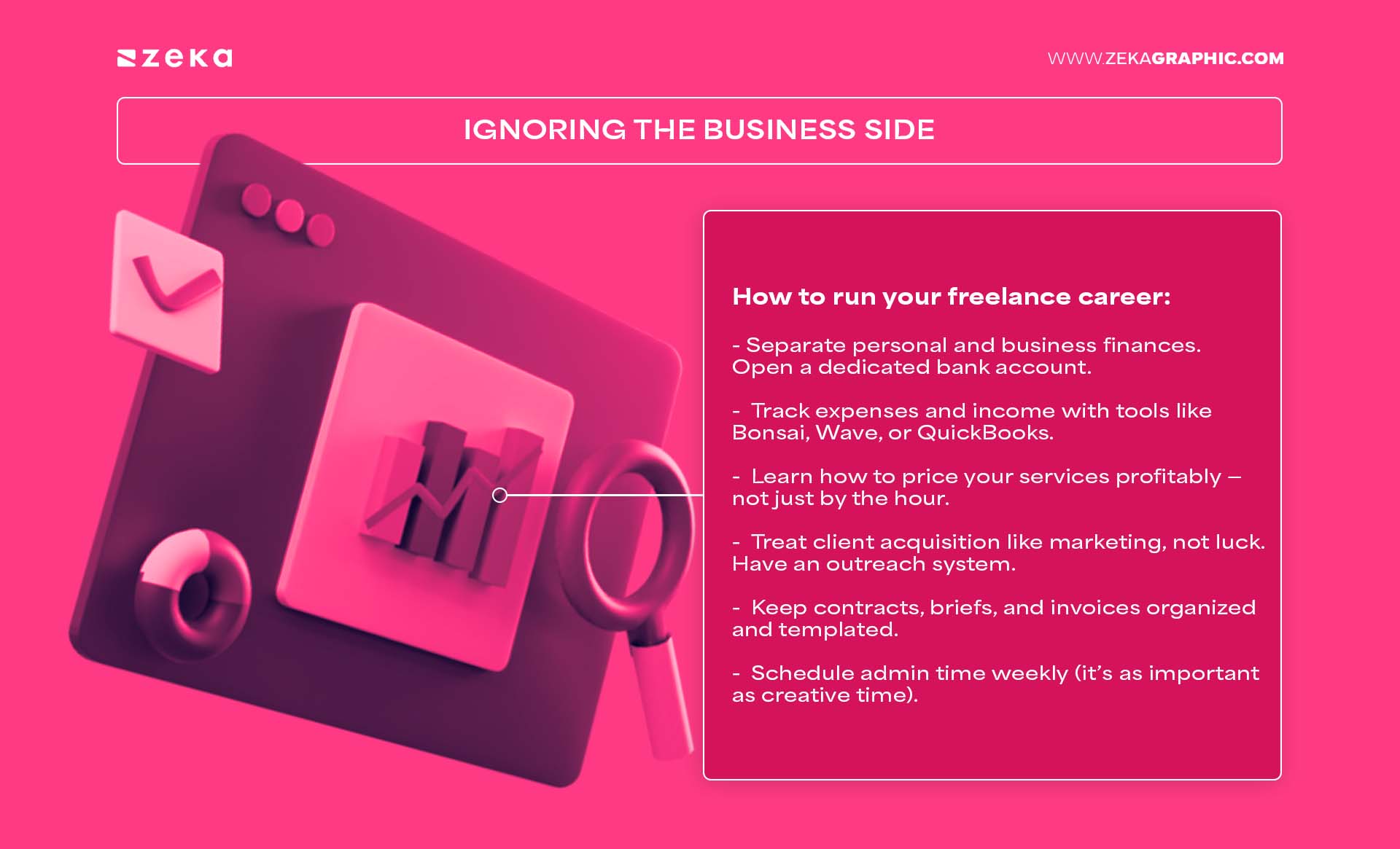 Freelance Designer Mistakes Ignoring the Business Side
