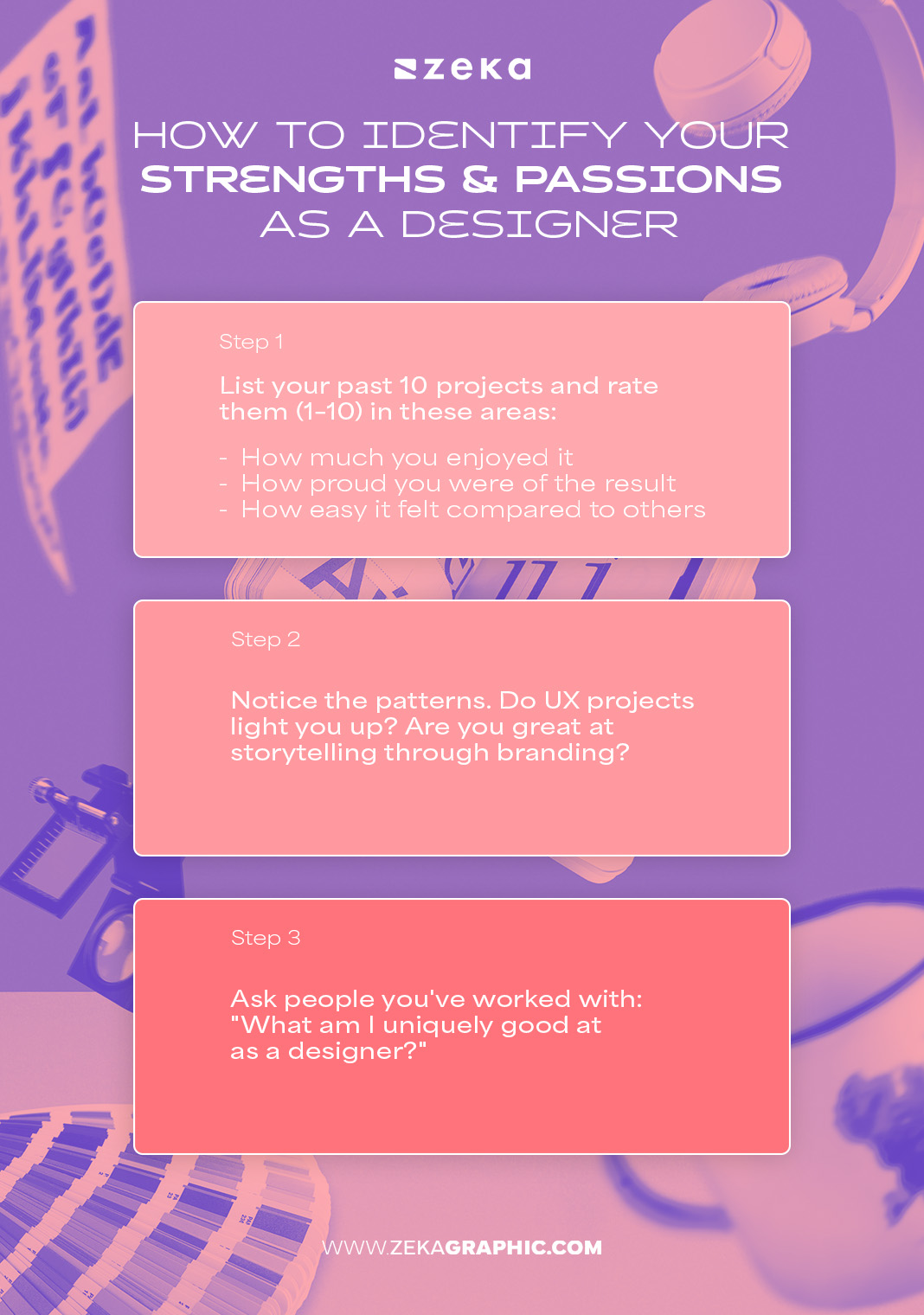 How to Identify Your Strengths and Passions as a Designer