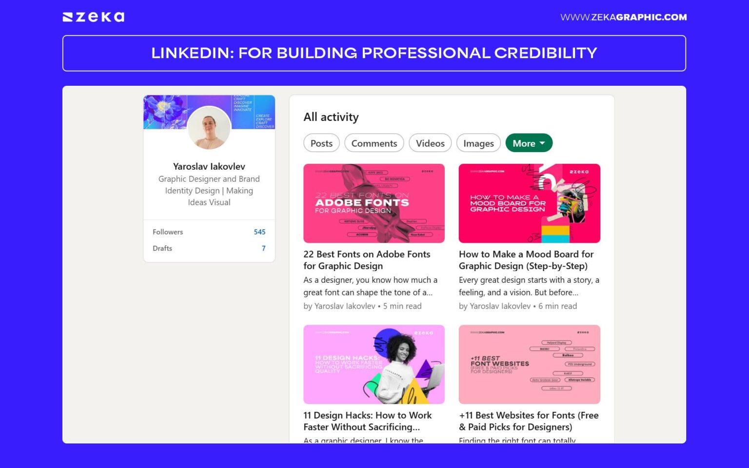 10 Best Platforms for Sharing Your Graphic Design Work - Zeka Design