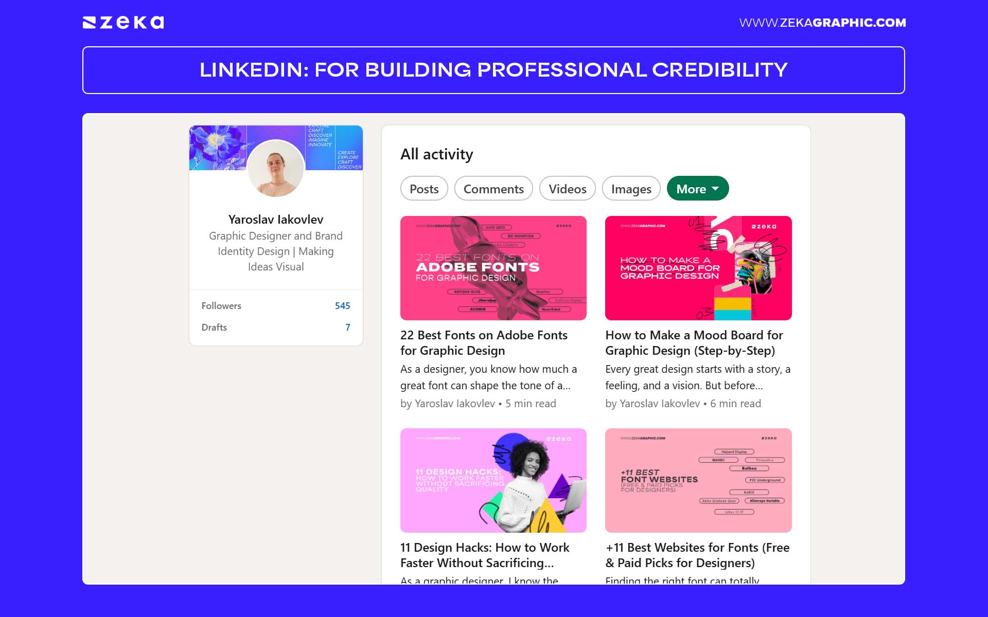 LinkedIn For Building Professional Credibility