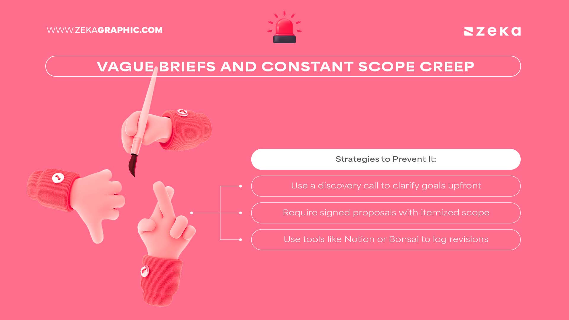 Vague Briefs and Constant Scope Creep