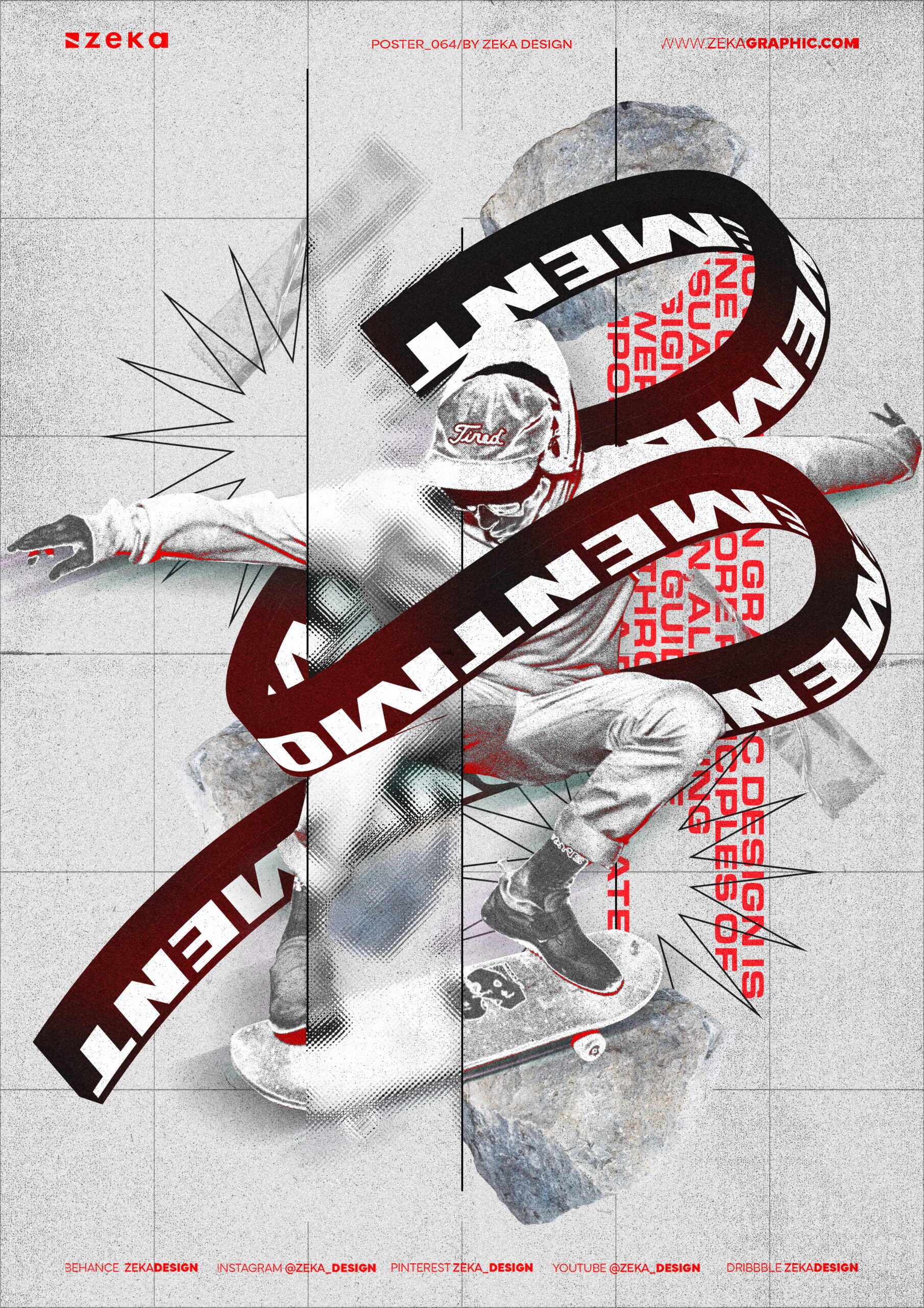 0064 Movement Poster Design Inspiration by Zeka Design