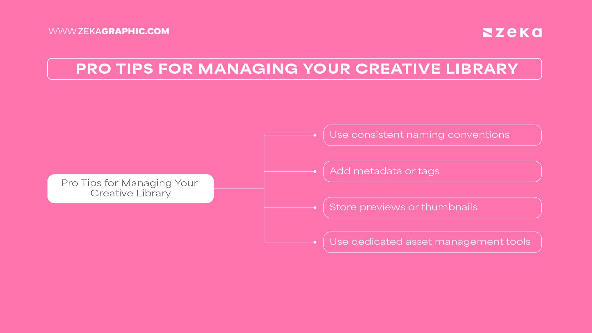 Pro Tips for Managing Your Creative Library