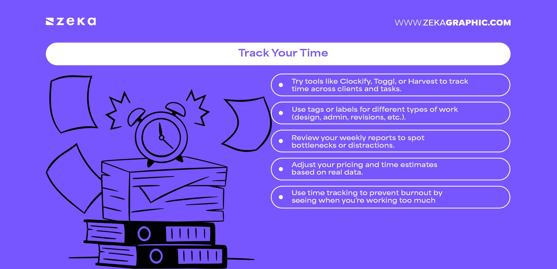 Track Your Time as freelance designer