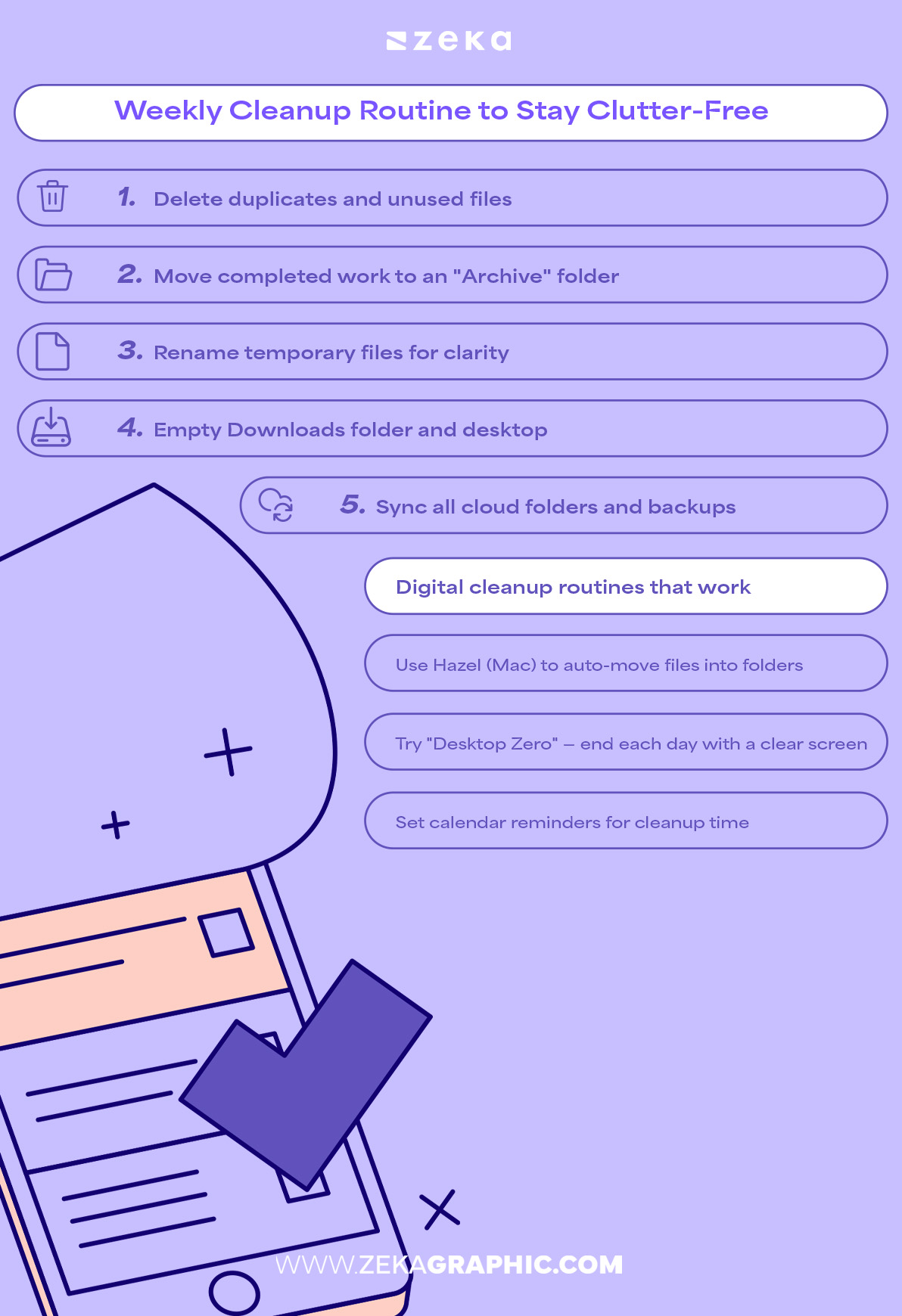 Weekly Cleanup Routine to Stay Clutter-Free