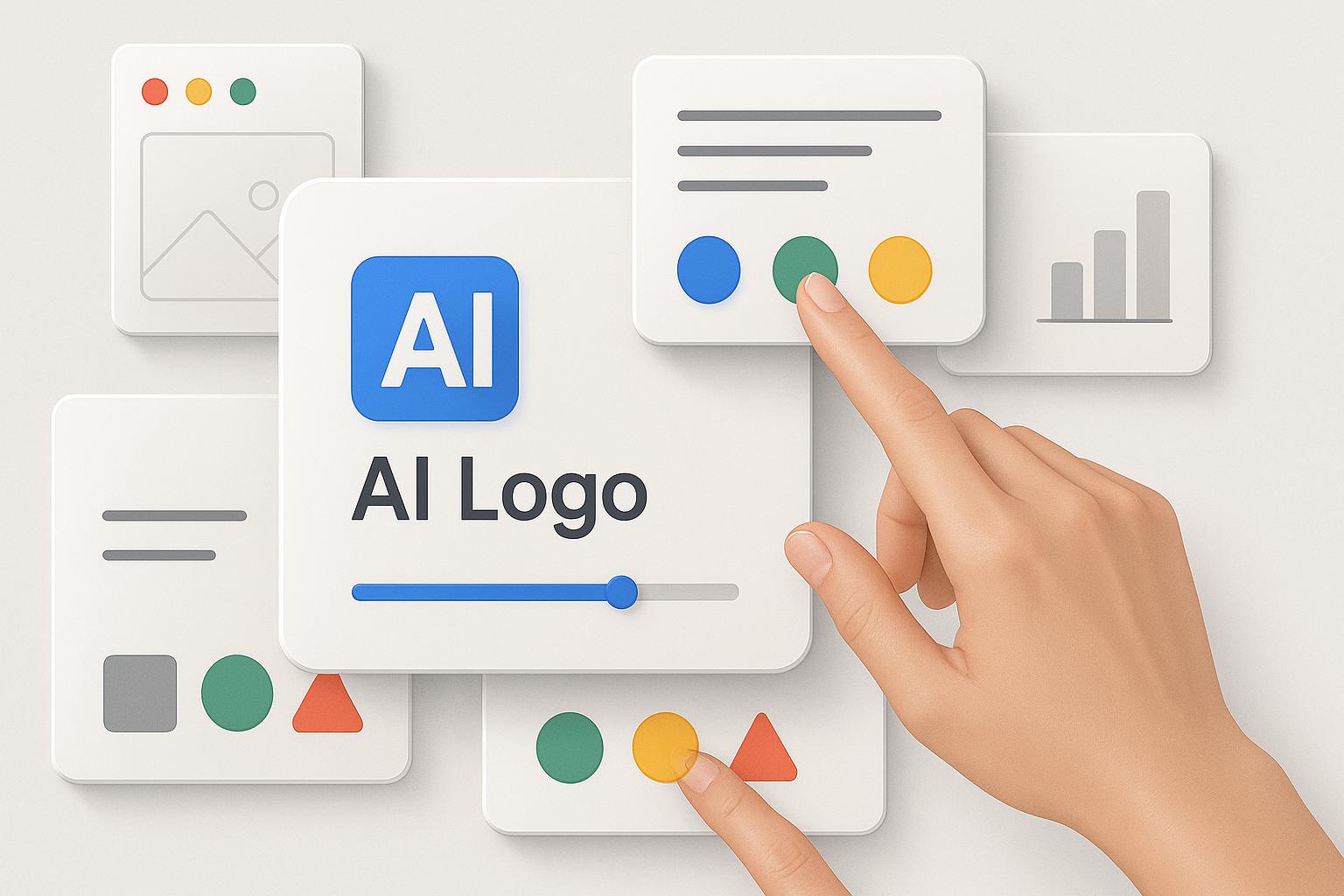 What types of AI logos work best for 3D and animation