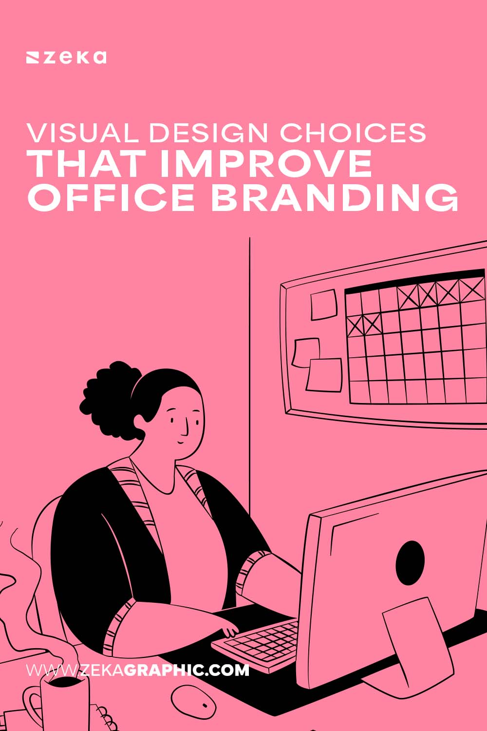 how to improve office branding with visual design