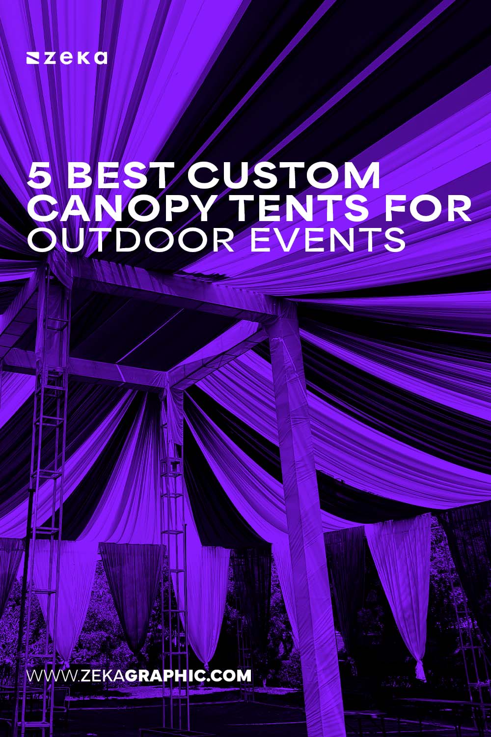 Custom Canopy Tents for Outdoor Events