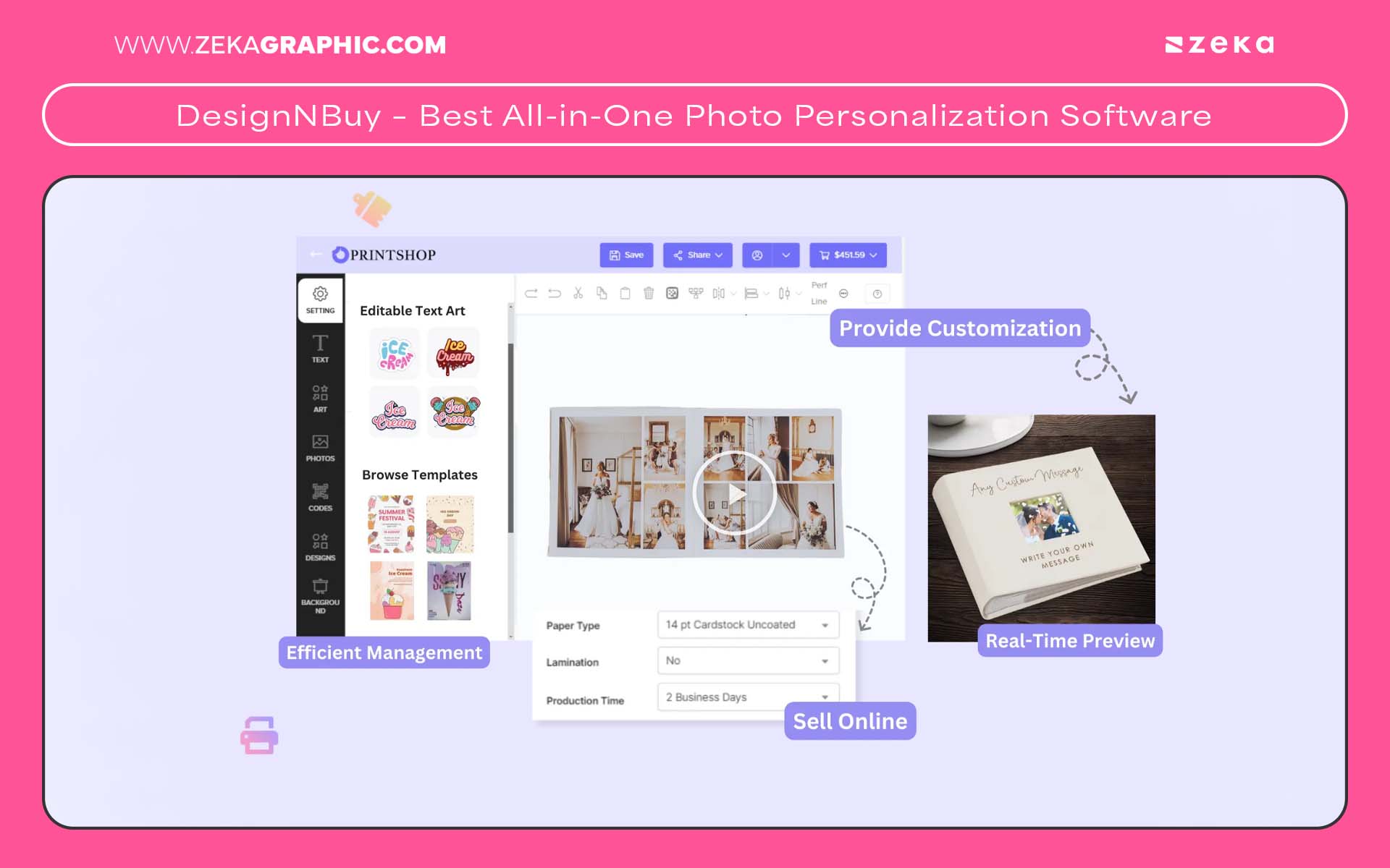 DesignNBuy – Best All-in-One Photo Personalization Software