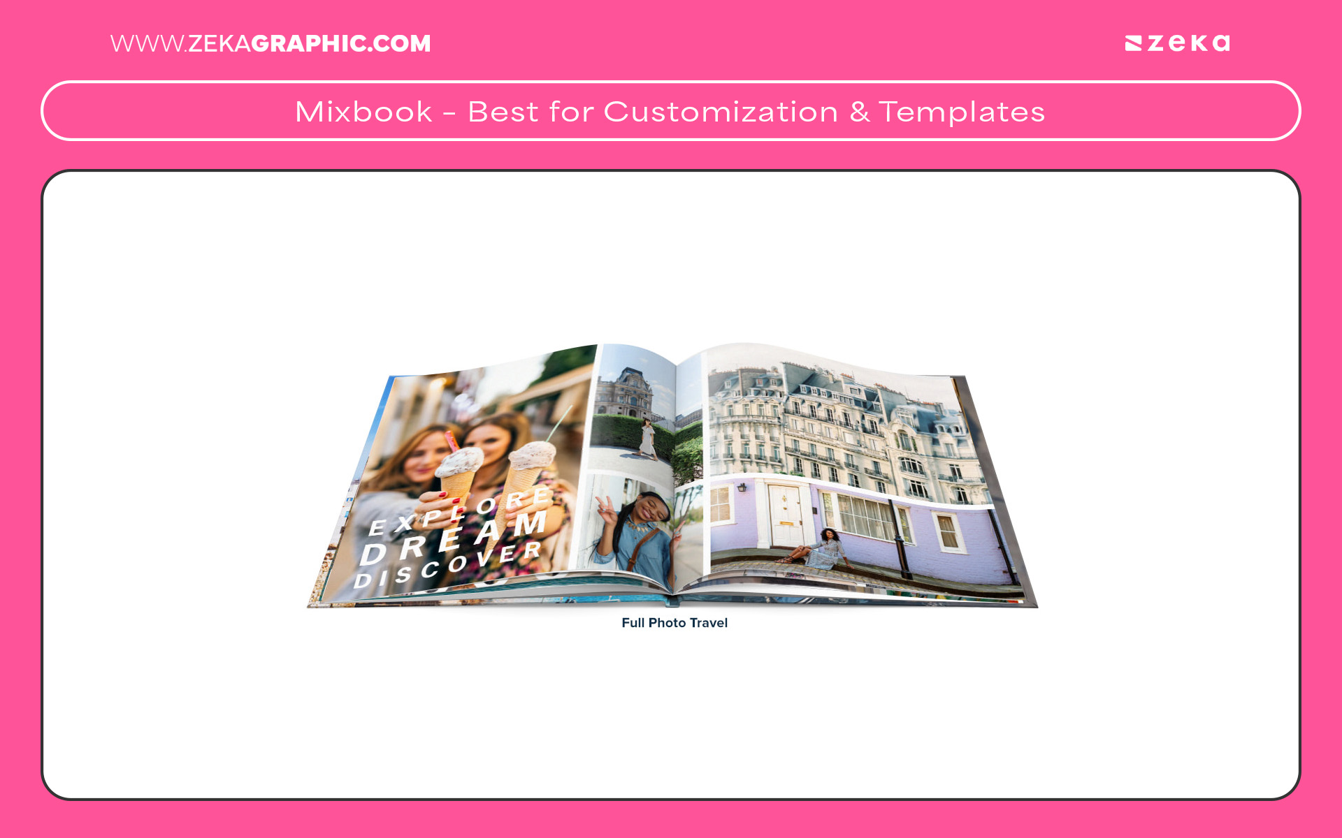 Mixbook – Best for Customization & Templates