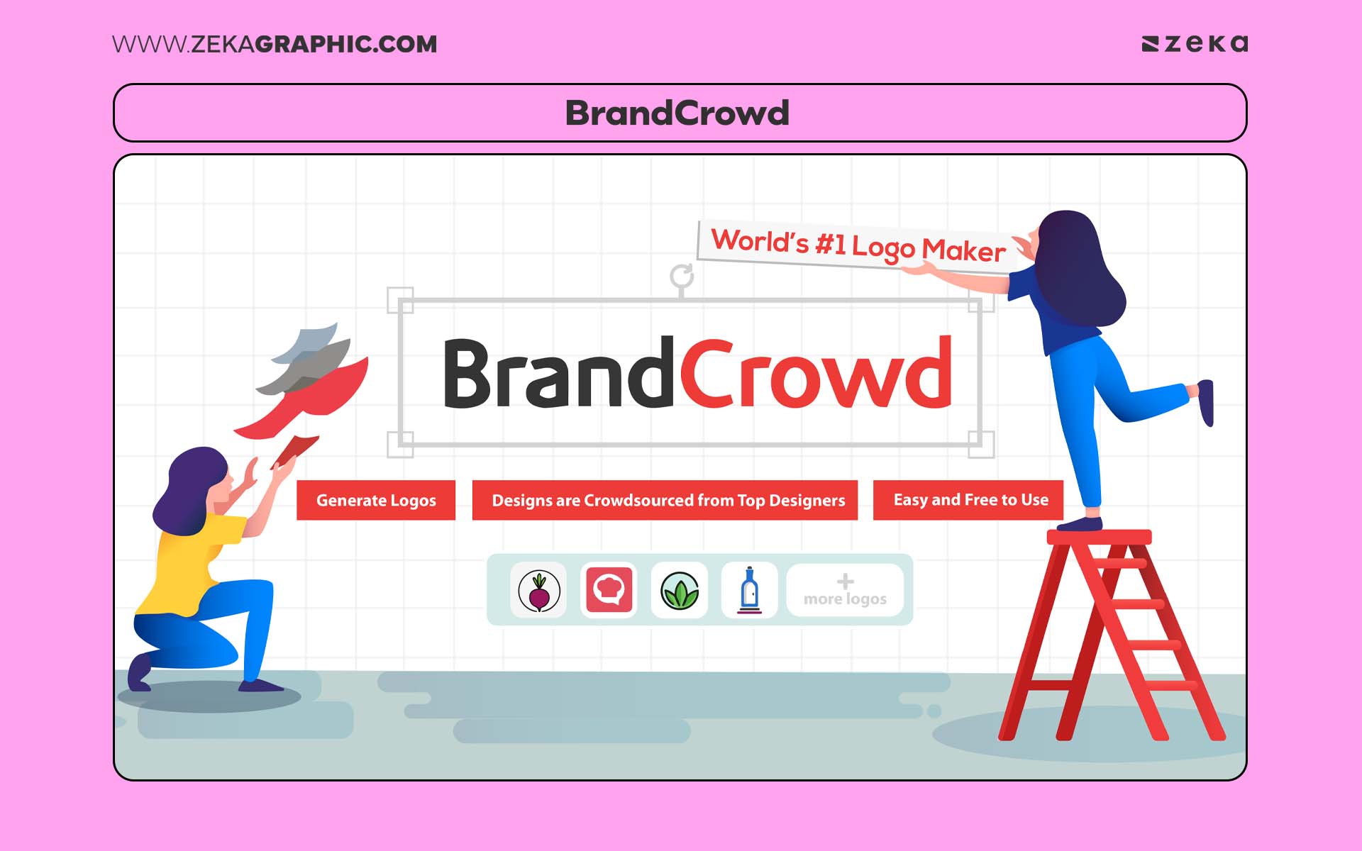 Free AI Logo Generators BrandCrowd_
