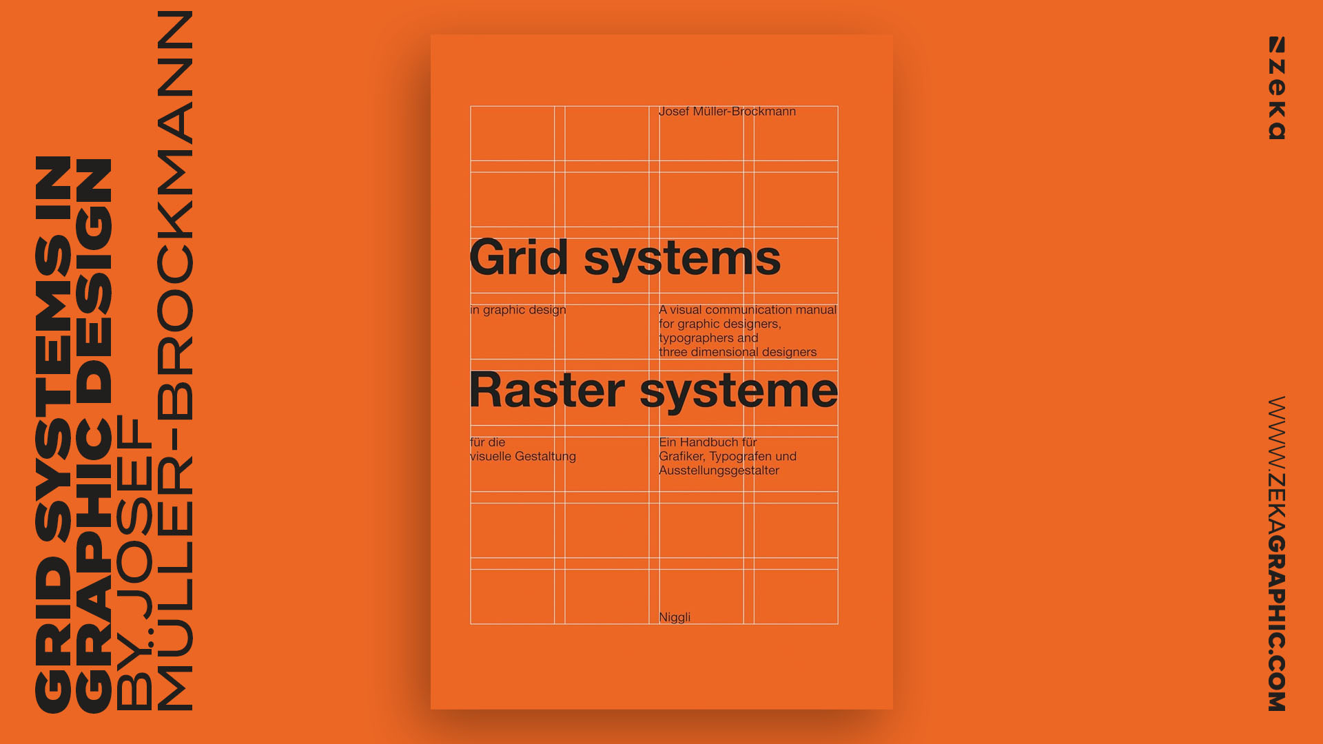 Swiss Graphic Design Books Grid Systems in Graphic Design by Josef Müller-Brockmann