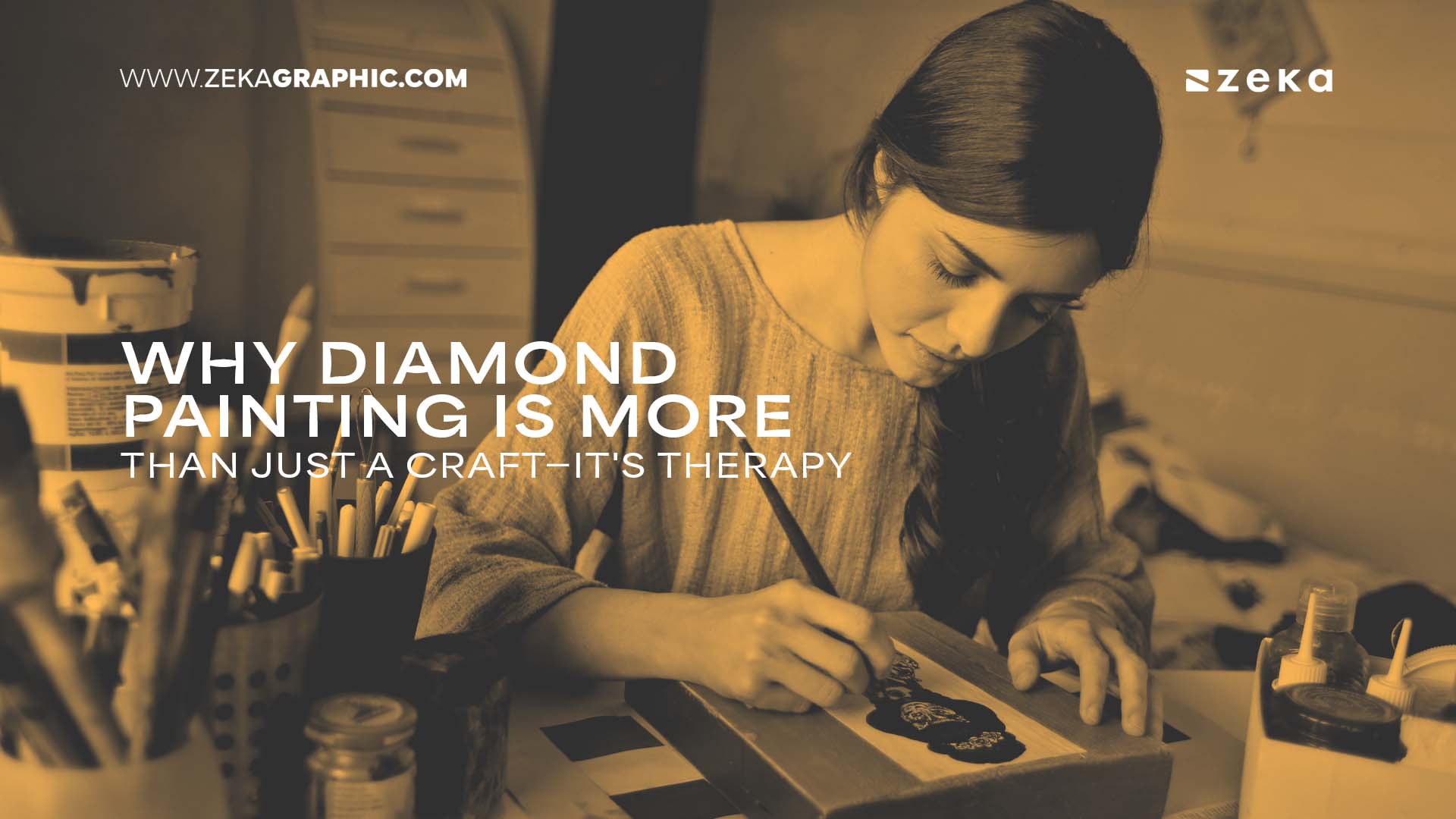 Why Diamond Painting Is More Than Just A Craft—It's Therapy